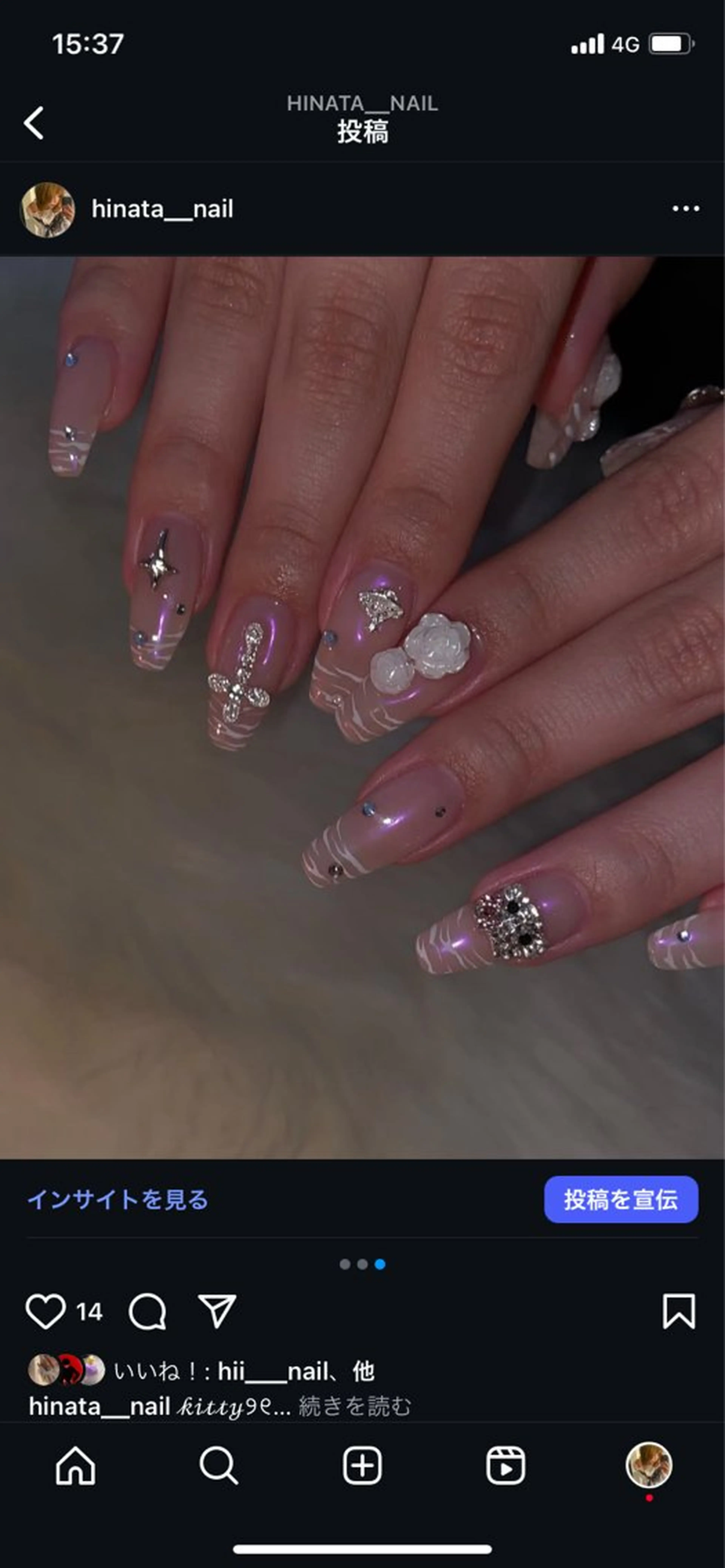 ネイル yoshinami hinataのネイルデザイン