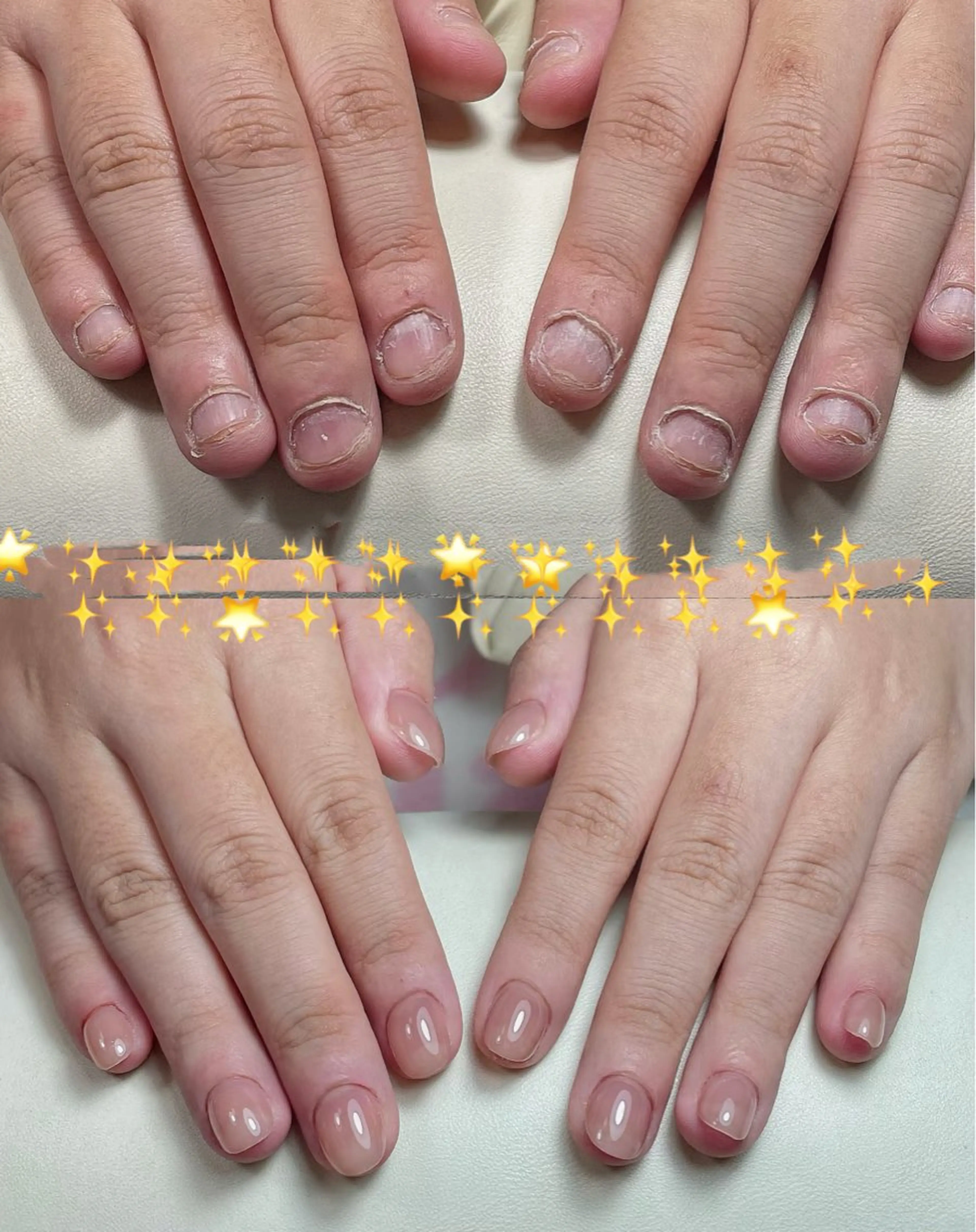 ネイル ハンドネイル MoonNail ユリ🌸のネイルデザイン