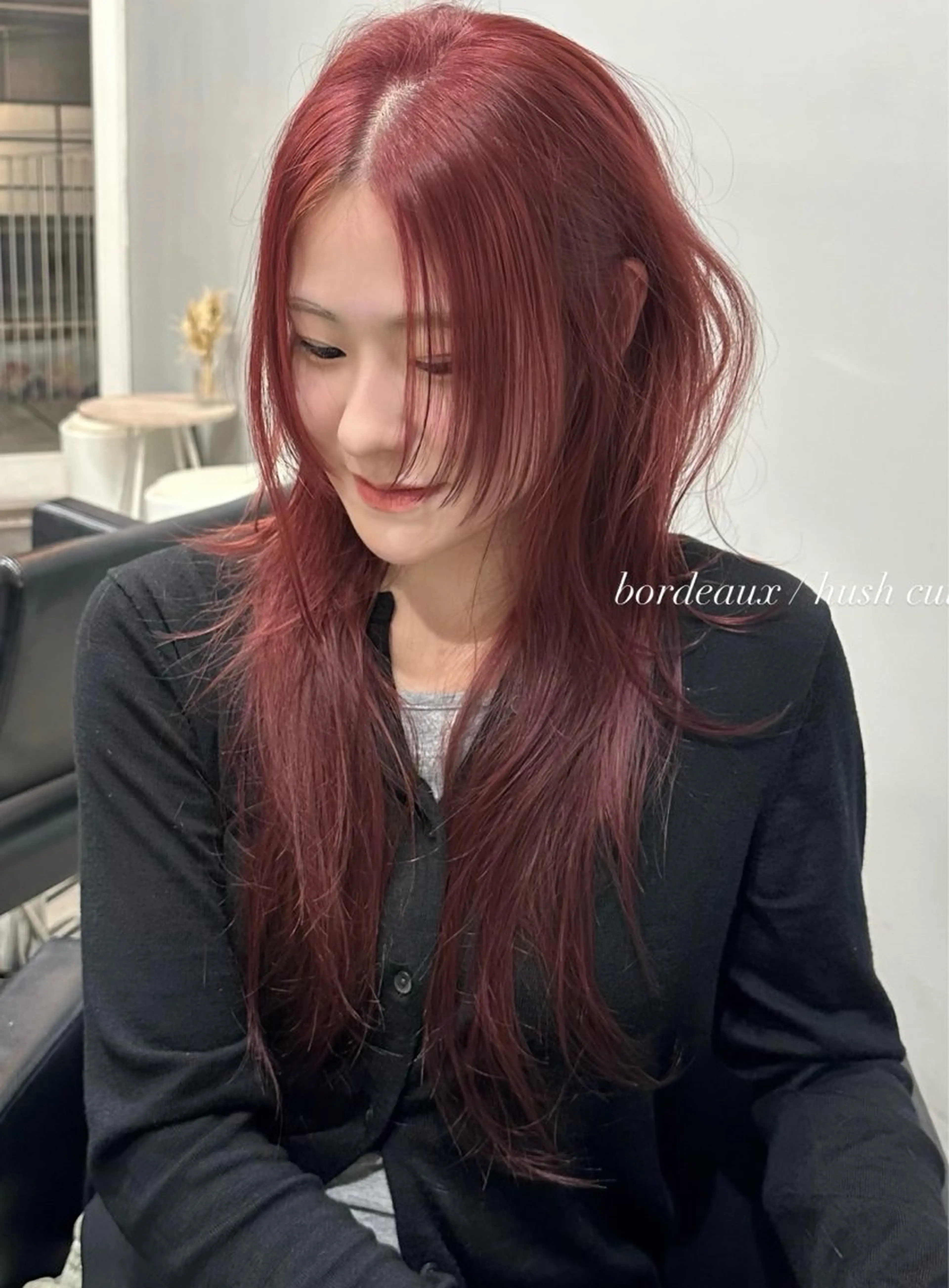 ロング カラー ヘアアレンジ カット ヘアカラー トリートメント ヘアセット 🫧🇰🇷韓国ヘア レイヤー🐺Yutaのヘアスタイル