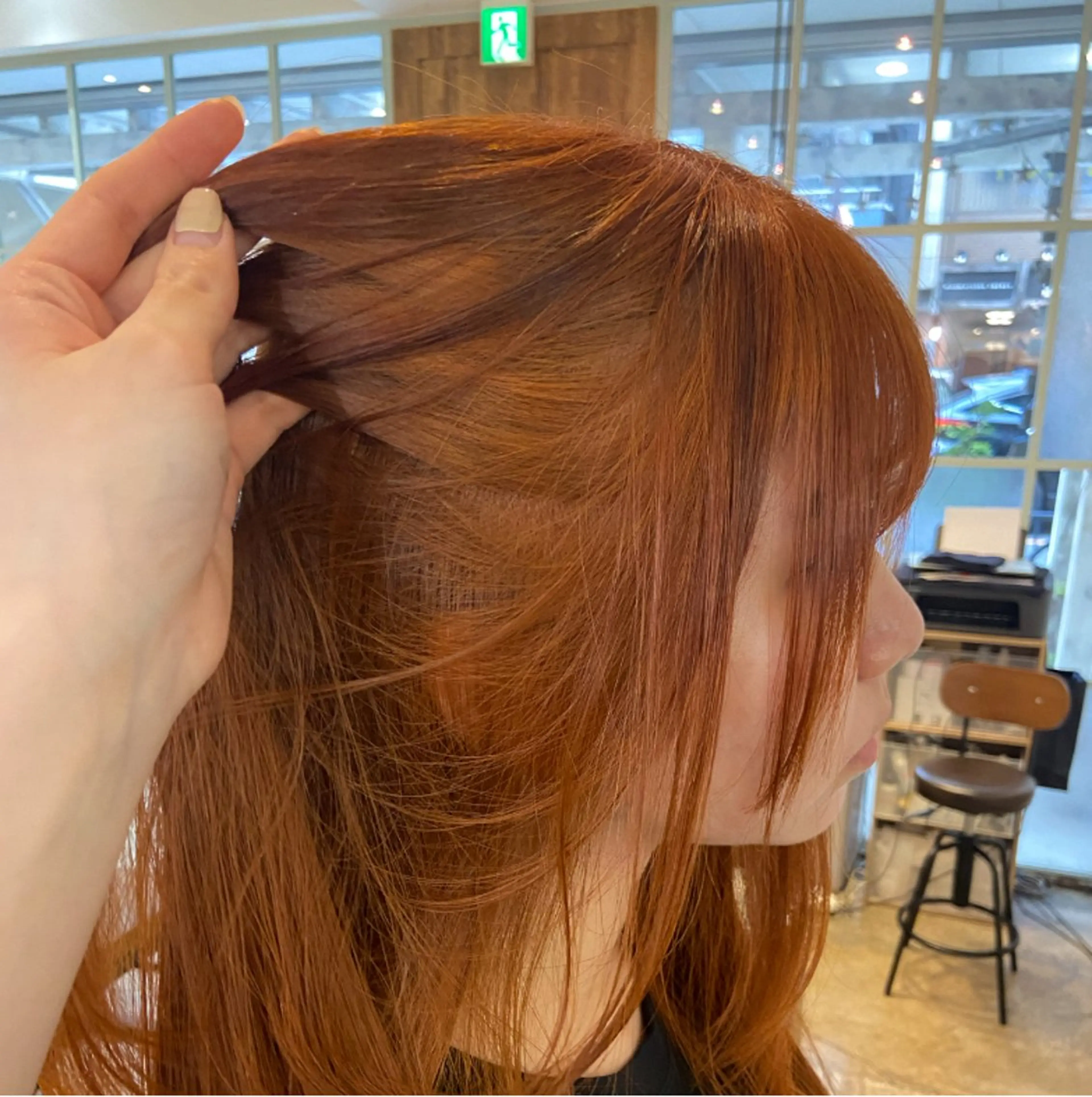 ロング カラー miku 🫧のヘアスタイル