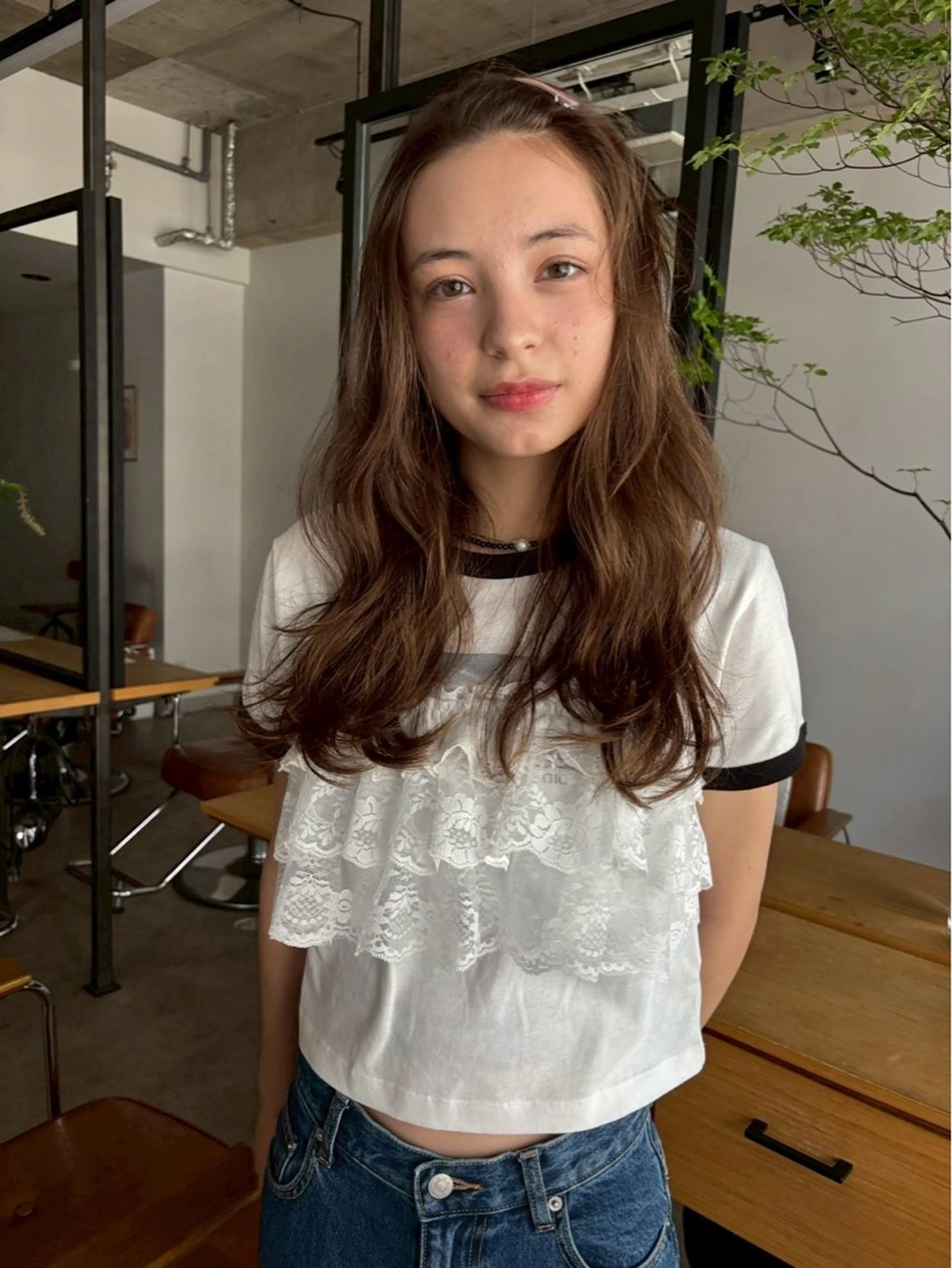 カラー miku/天神 艶カラーのヘアスタイル