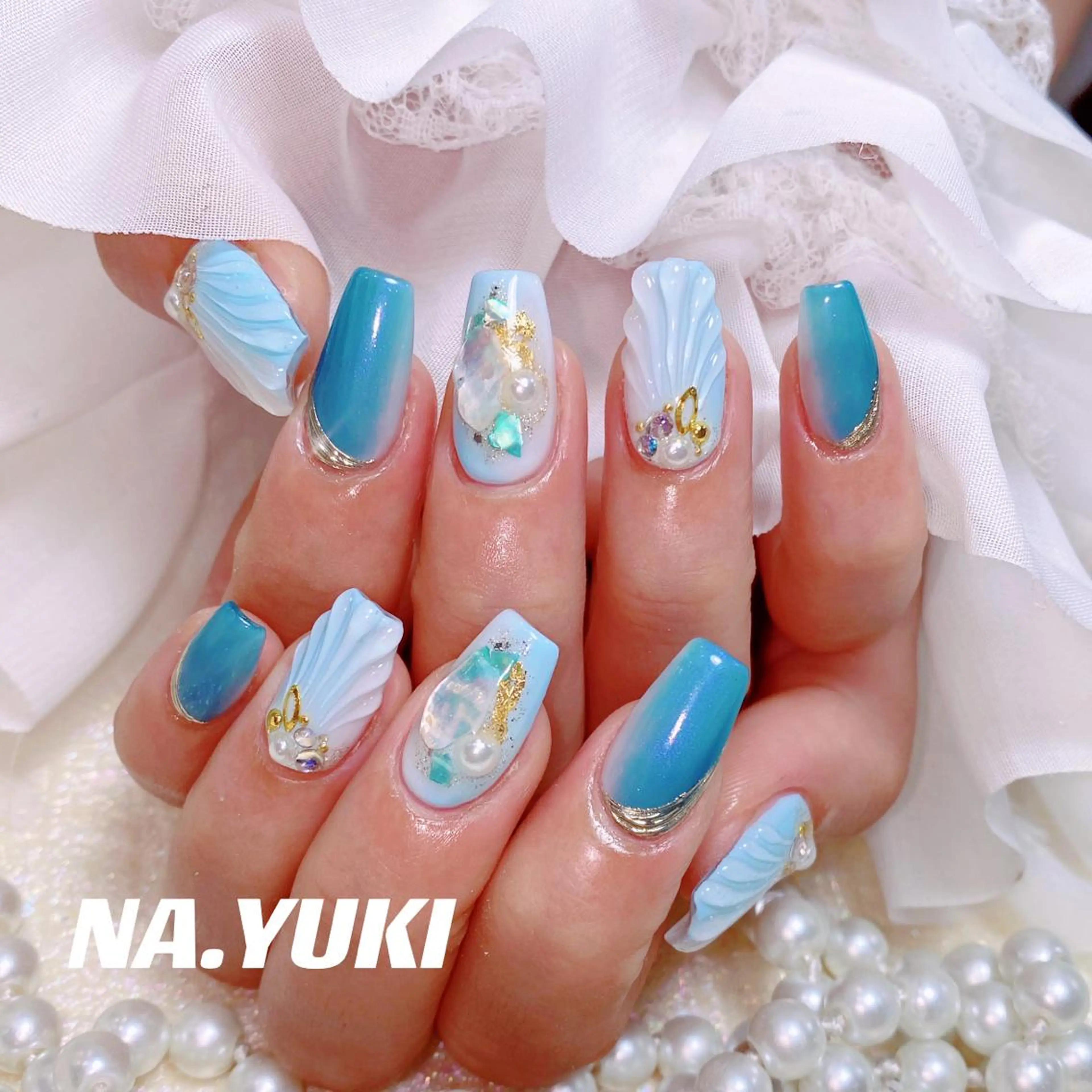 ネイル ハンドネイル ハンドケア ナユキNA.YUKI 池袋店のネイルデザイン