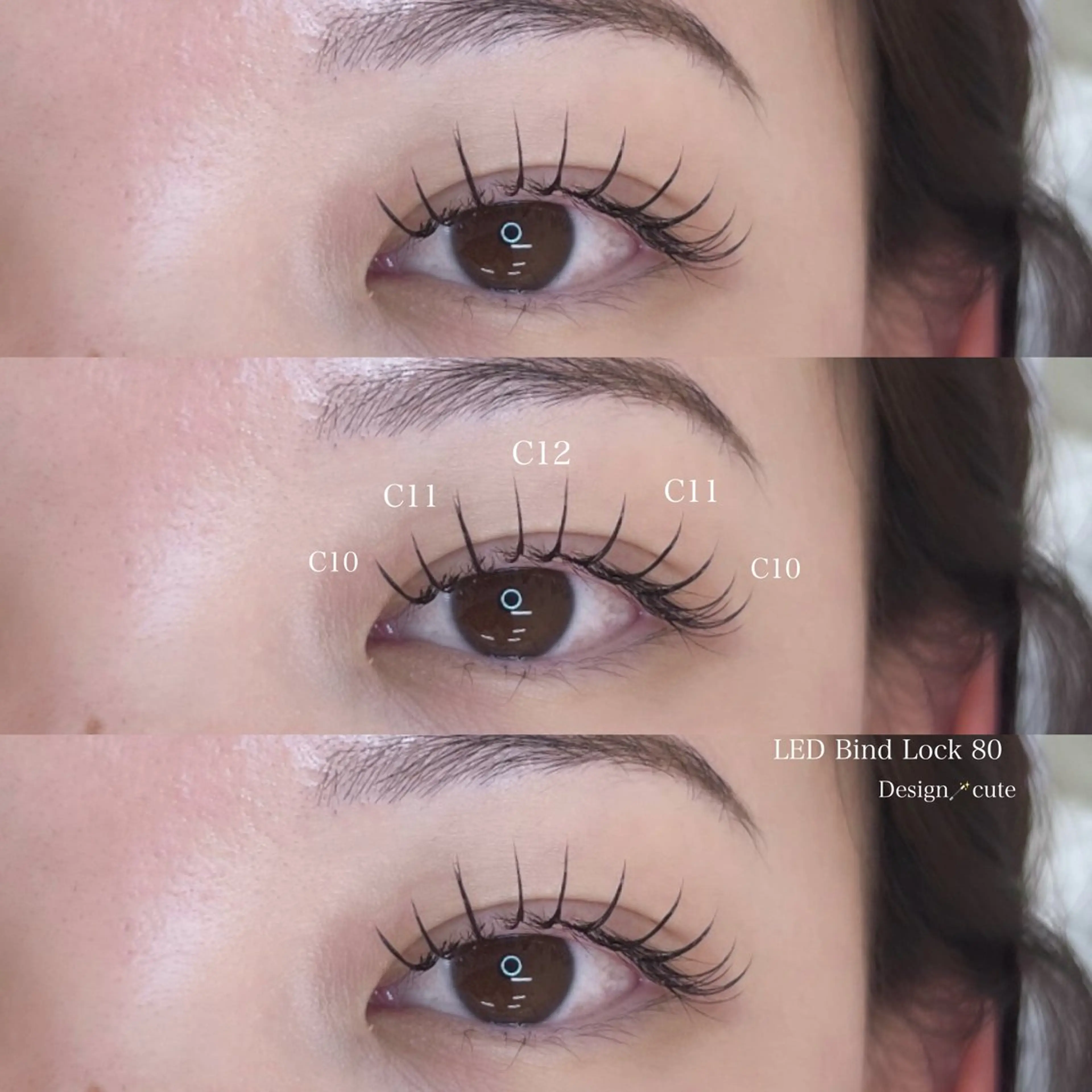 マツエク・マツパ Sacco 栄店 松浦のマツエク・マツパデザイン