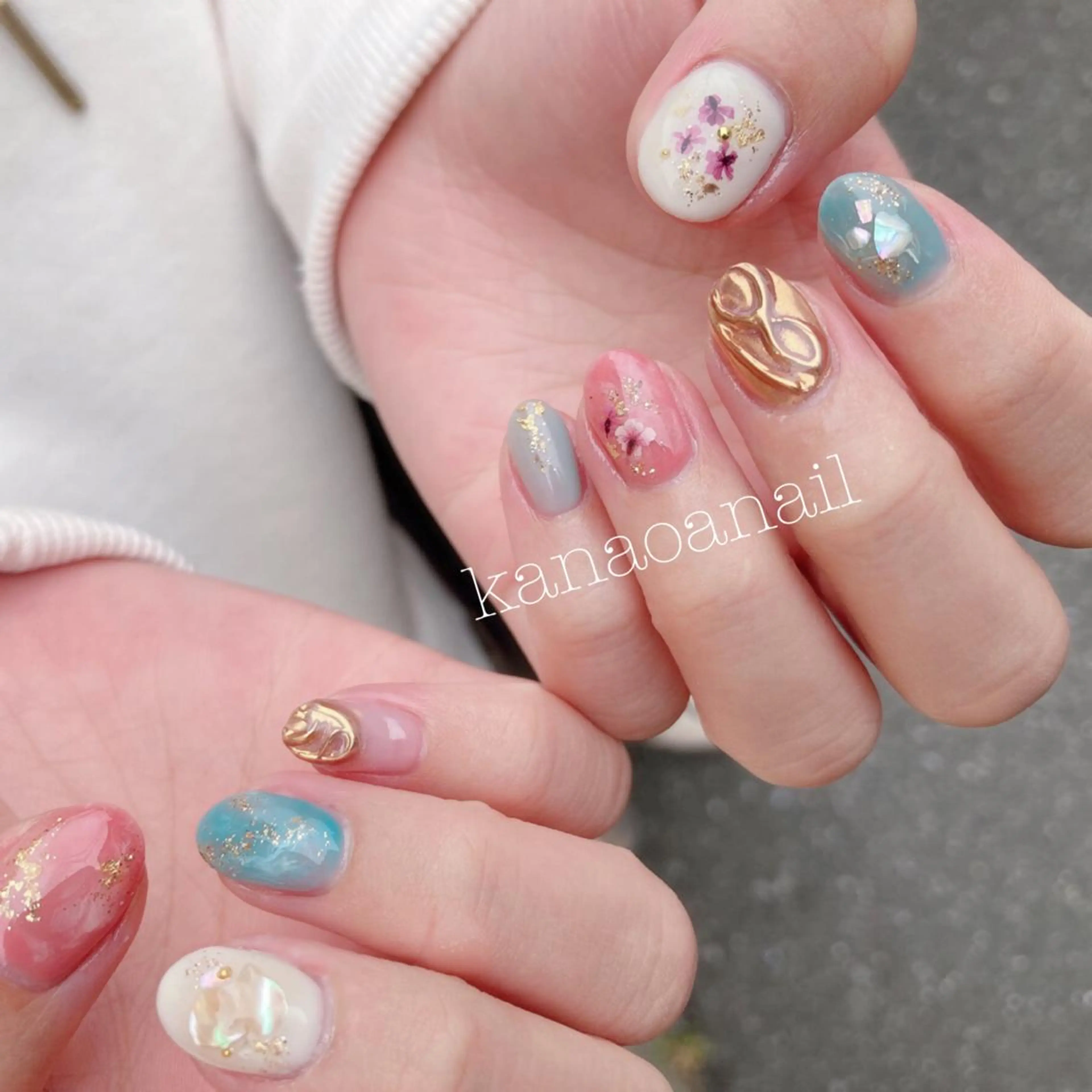 ネイル kanaoa nailのネイルデザイン
