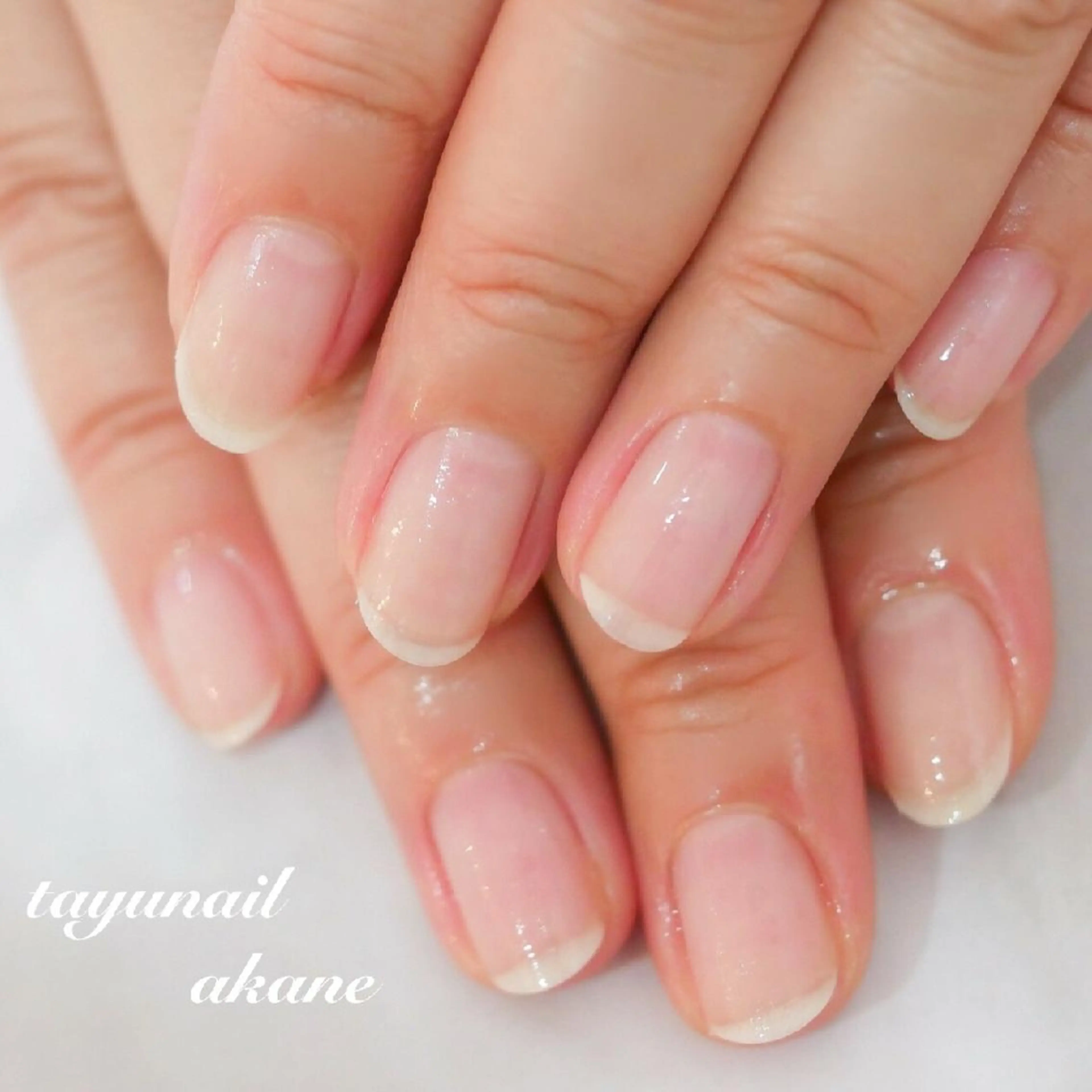 ネイル ブルー ジェルネイル パラジェル ネイルサロン 【たゆnail】のネイルデザイン