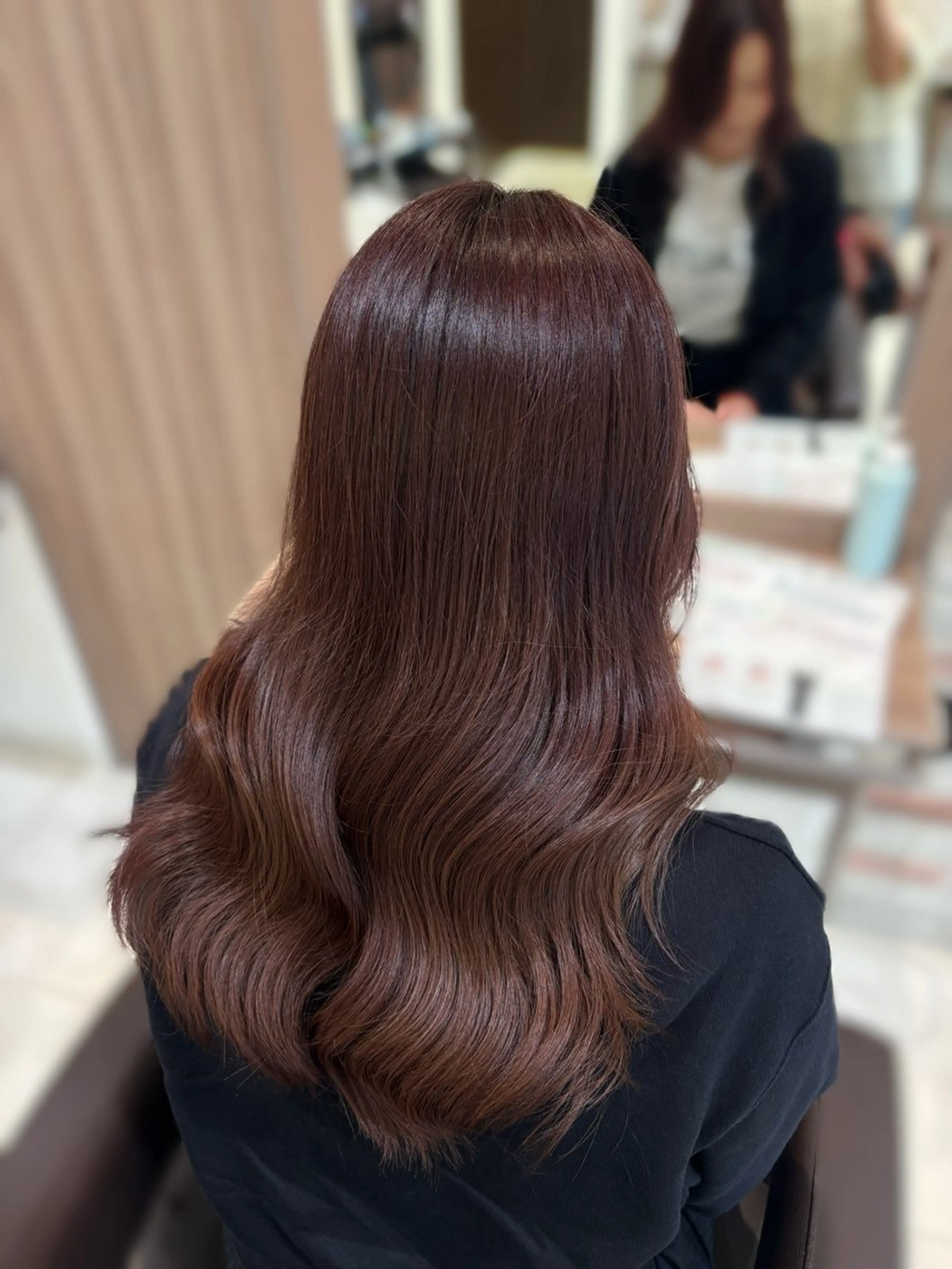 ロング カラー カット ヘアカラー 🤍透明感カラー・ きらら‎🤍のヘアスタイル