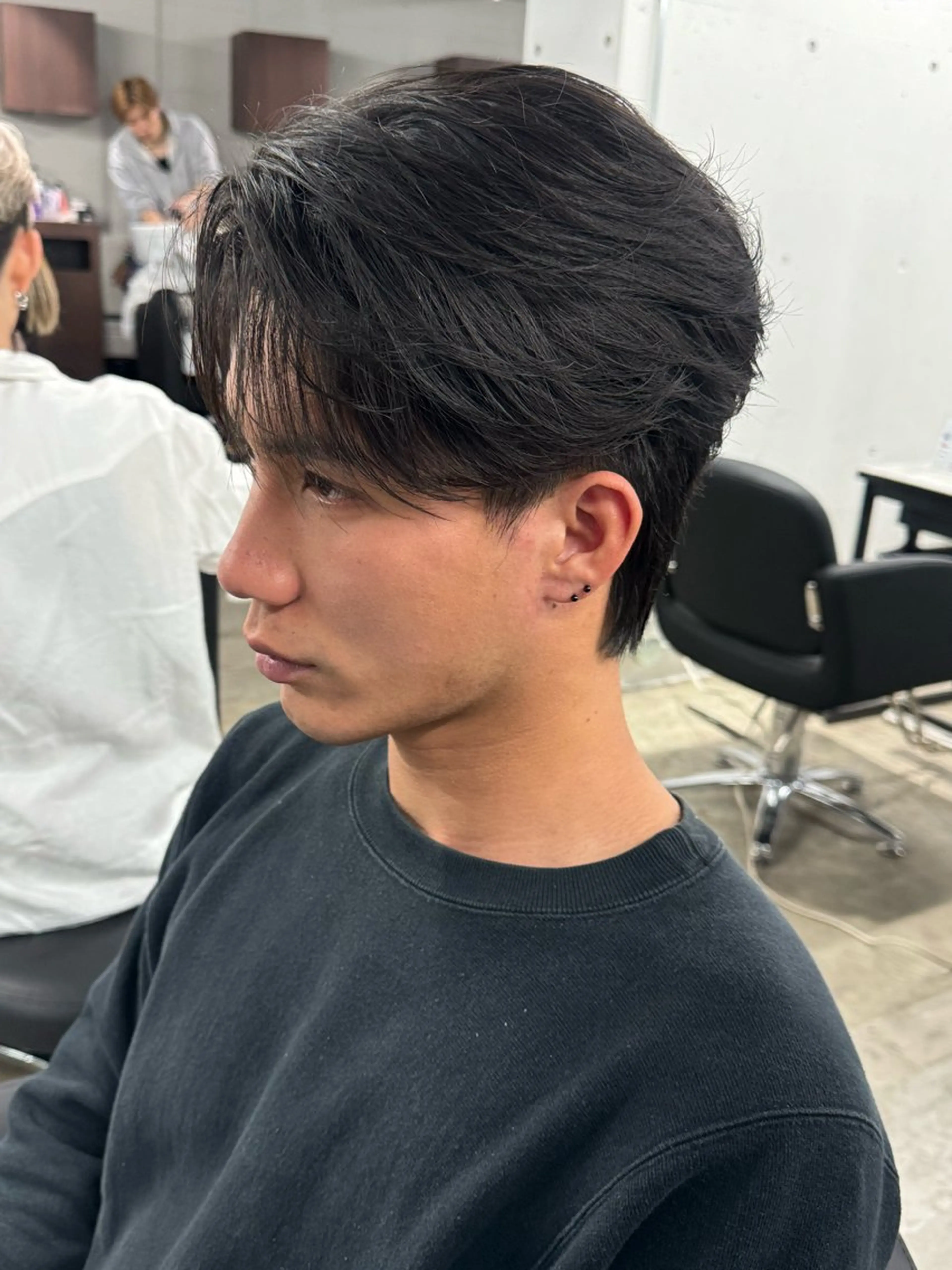 ショート メンズ カット 縮毛矯正 トリートメント ヘアセット Pia/KIRIA /福岡美容室のヘアスタイル