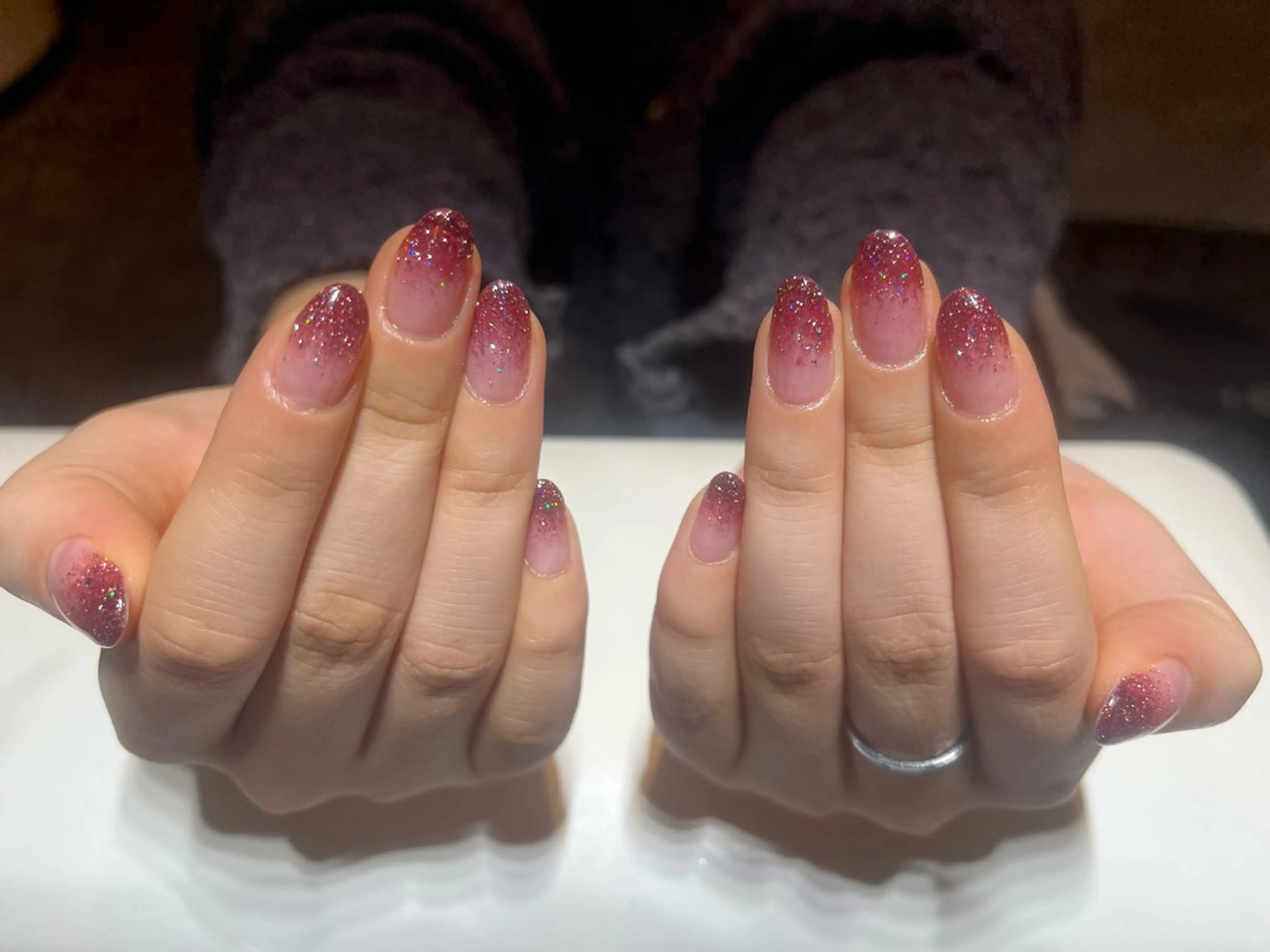 ネイル 赤色 RIKA@salon newsproutのネイルデザイン