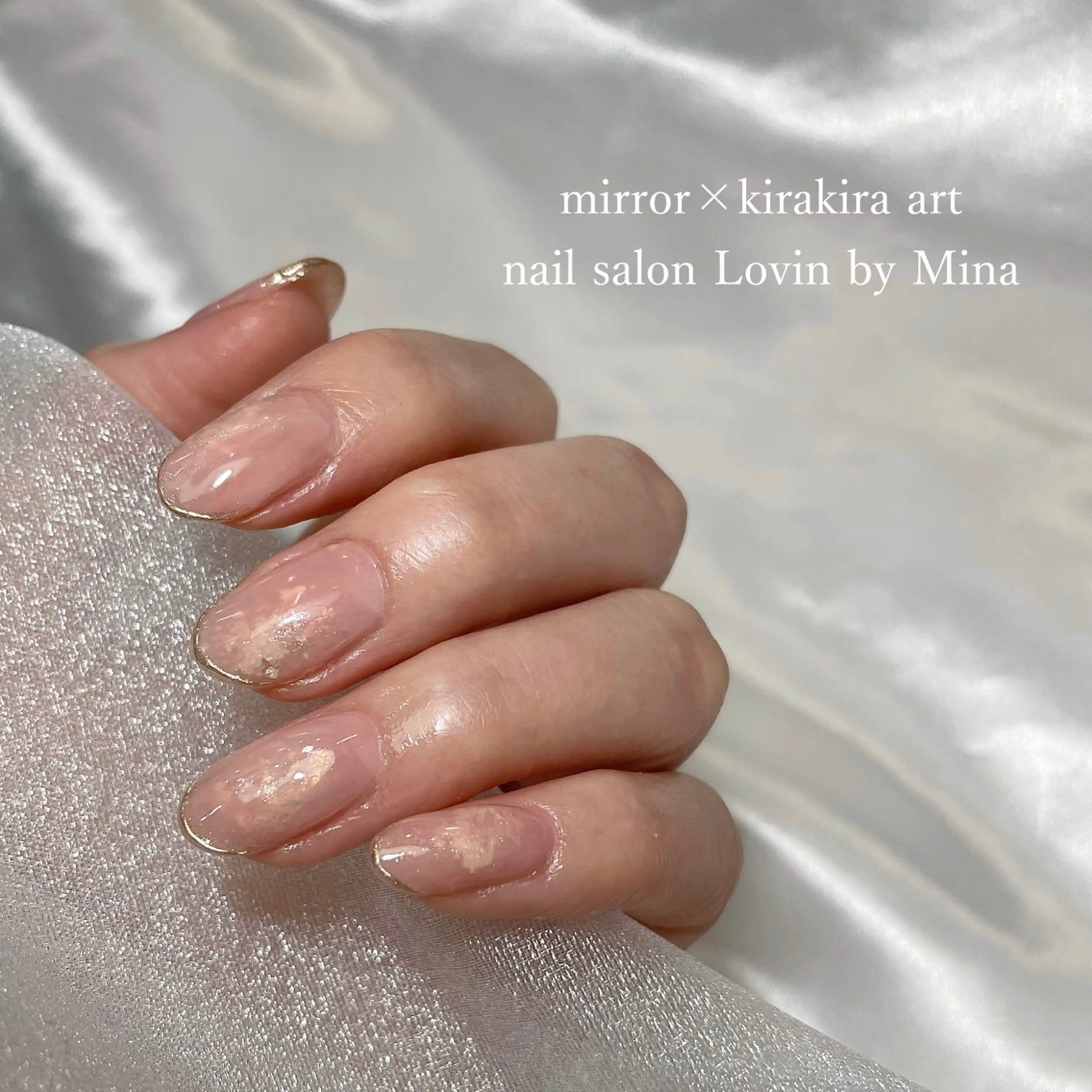 ネイル ジェルネイル マグネットネイル ミラーネイル ニュアンスネイル オフィスネイル パラジェル認定サロンk-two nail所属・k-two nailのネイルデザイン