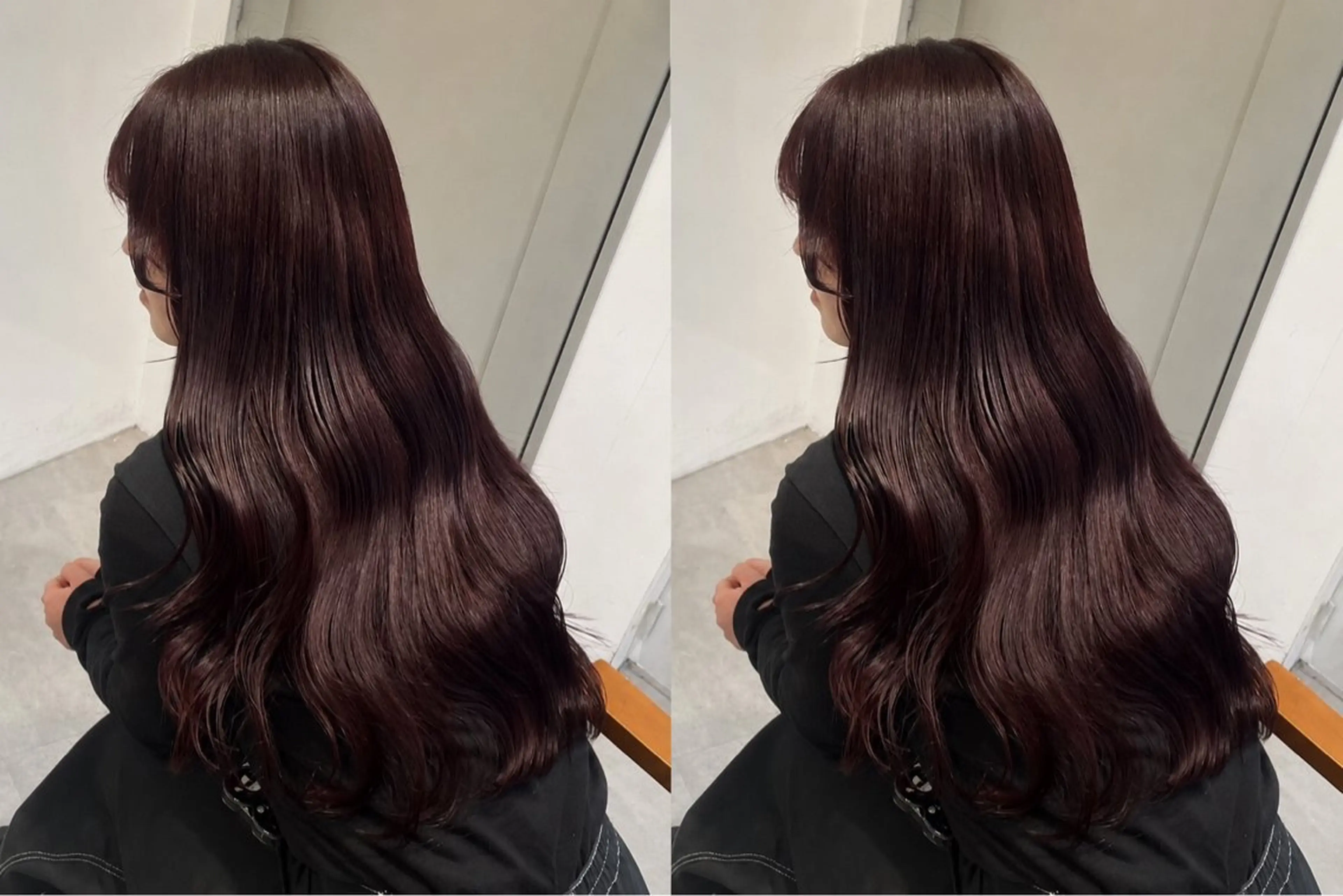 ロング ヘアカラー Rinka🌷🩶 グレージュカラー🫧のヘアスタイル