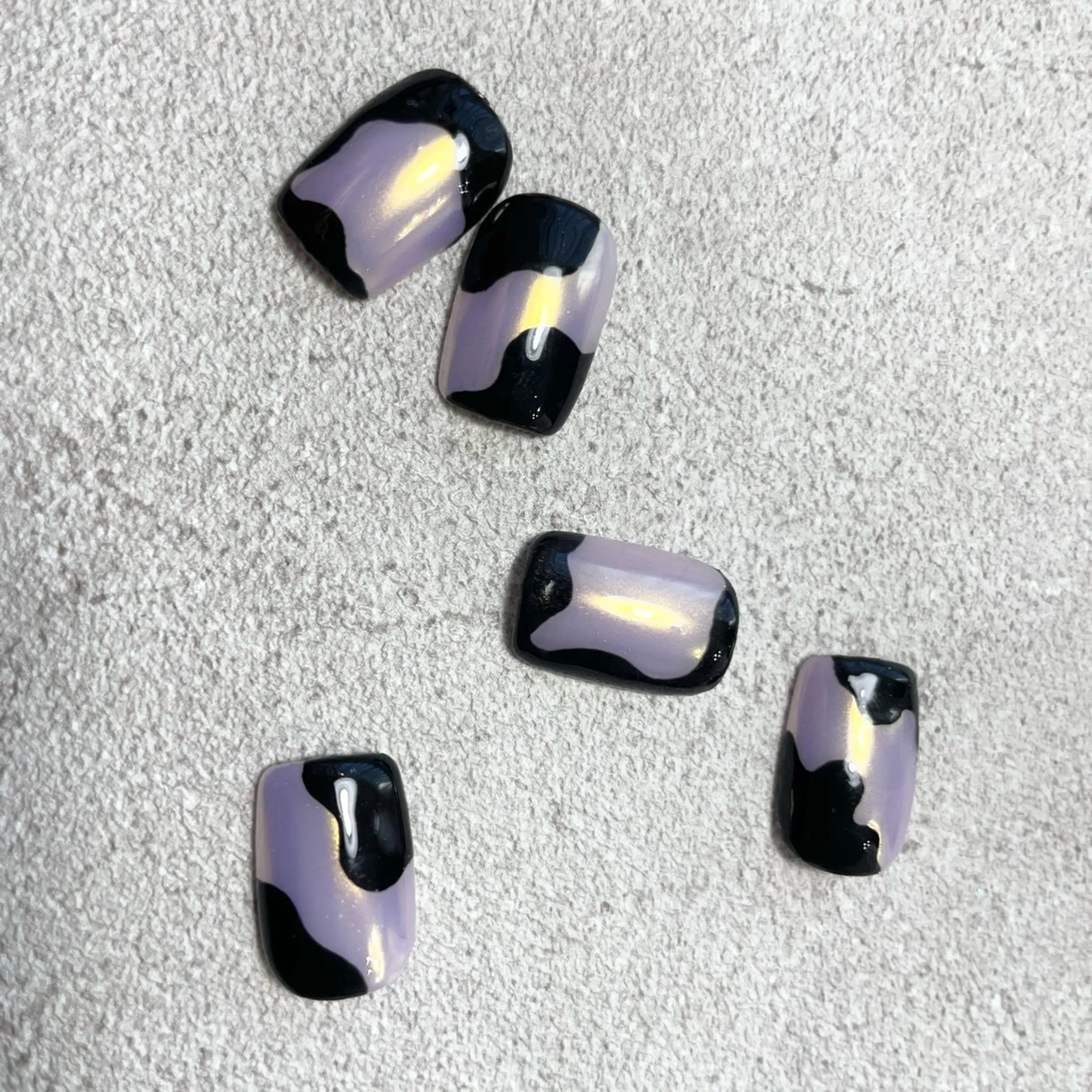 ネイル アートネイル オーロラネイル cosmic nailのネイルデザイン