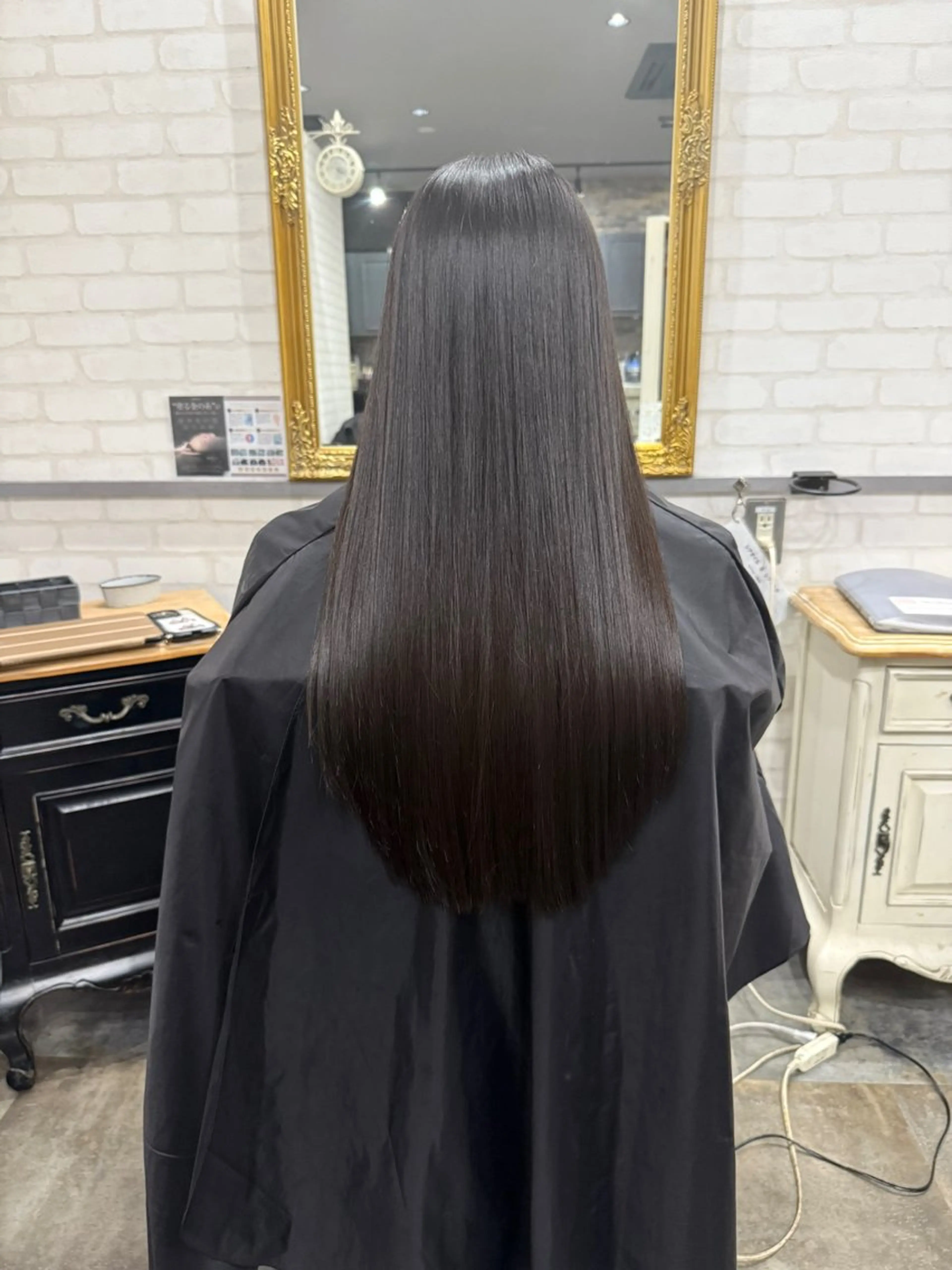 ロング 髪質改善 トリートメント カット トリートメント イシイ シュータのヘアスタイル