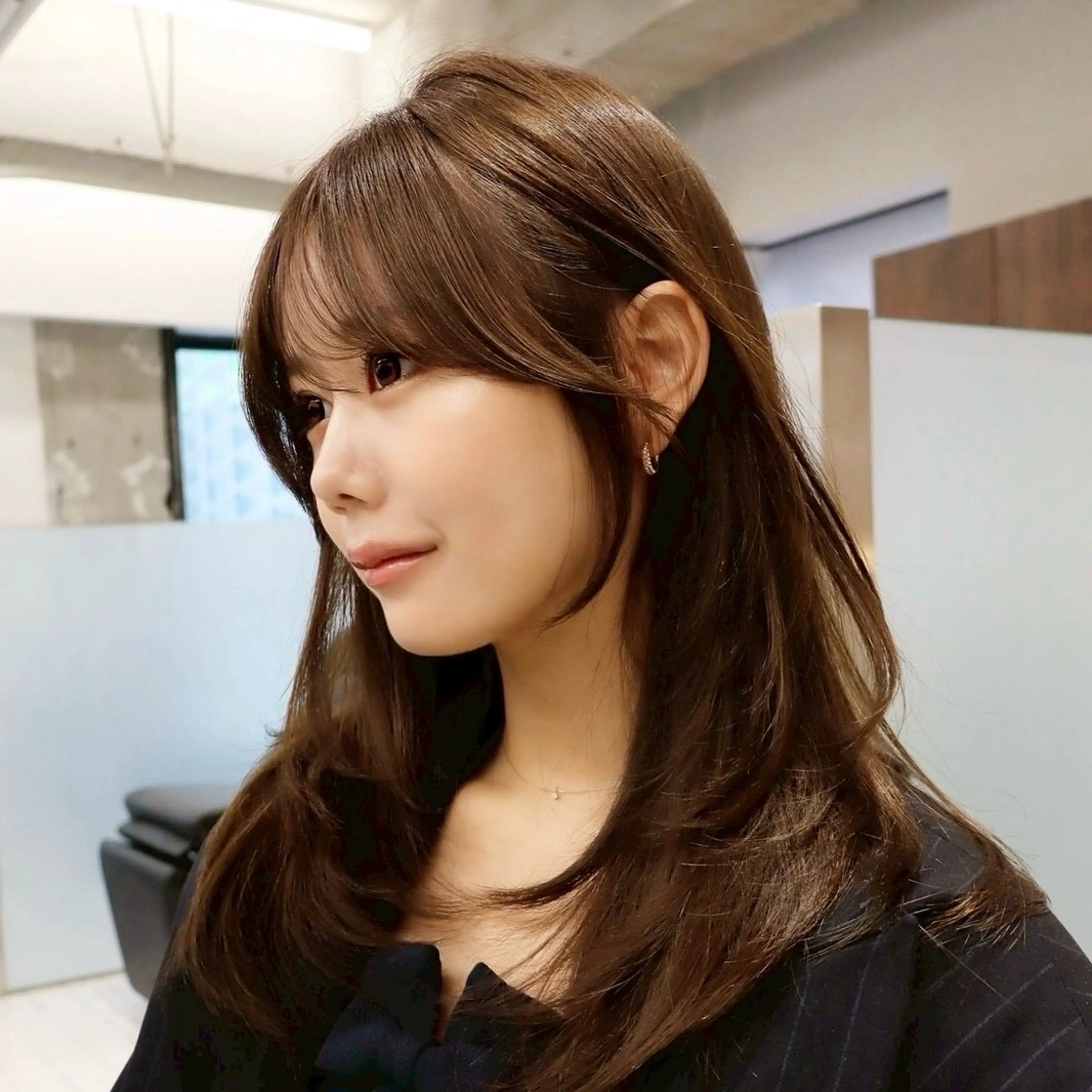 セミロング 🌷Merak 🐈‍⬛Harunaのヘアスタイル