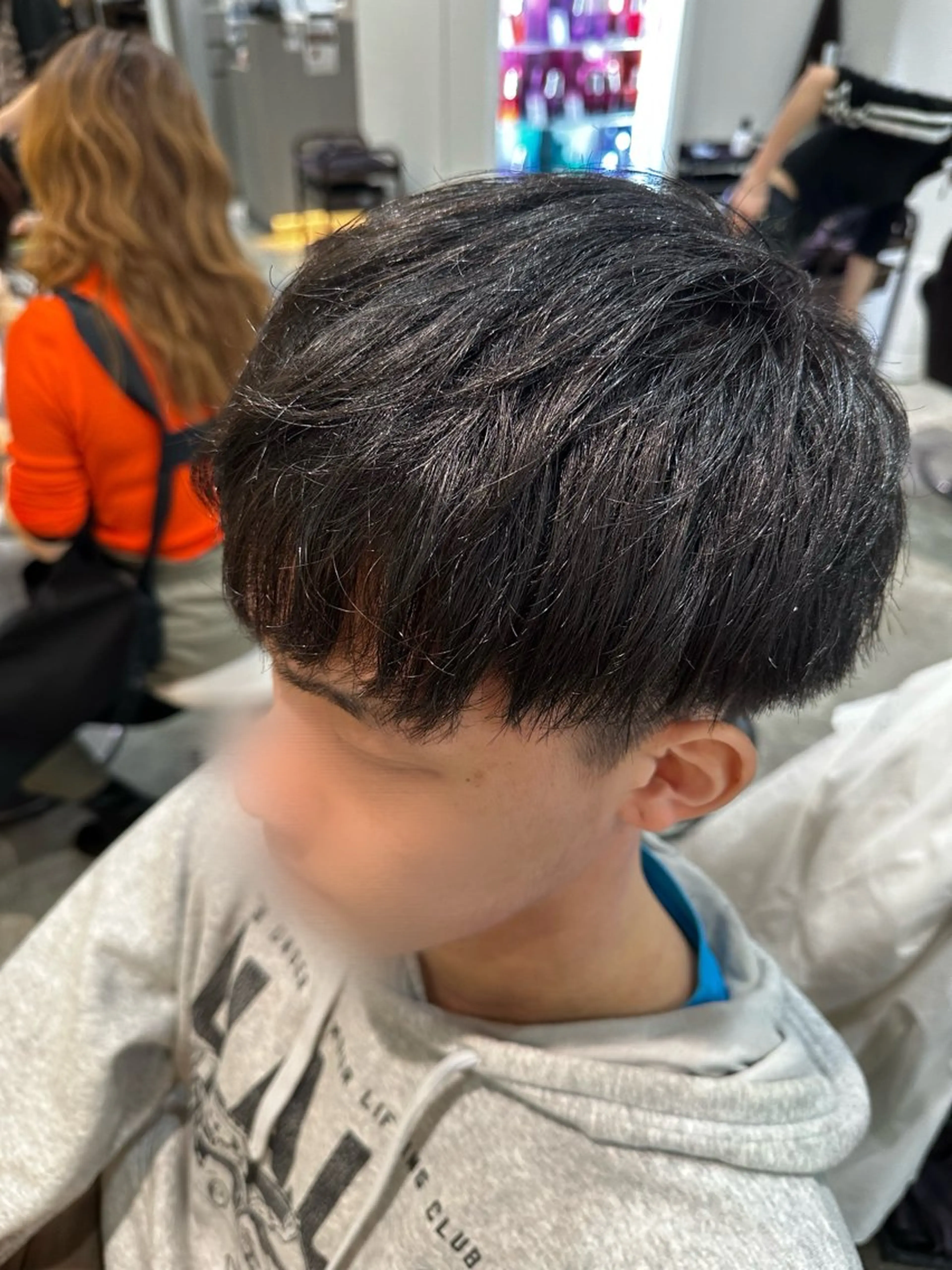 ショート メンズ マッシュ カット ヘッドスパ メンズカット/シャド ウパーマ/URYUのヘアスタイル