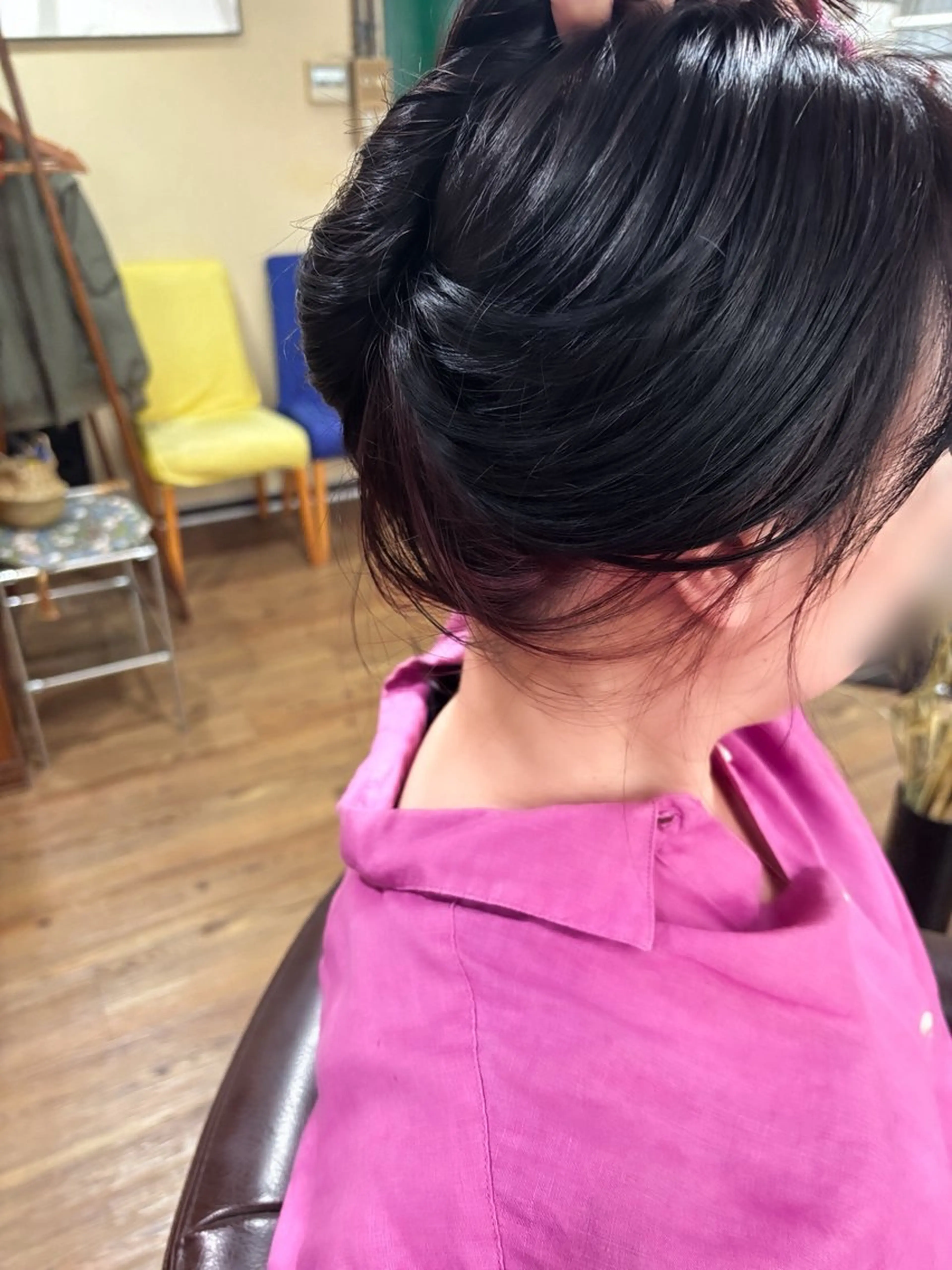 セミロング カット ヘアカラー トリートメント . kanokoのヘアスタイル