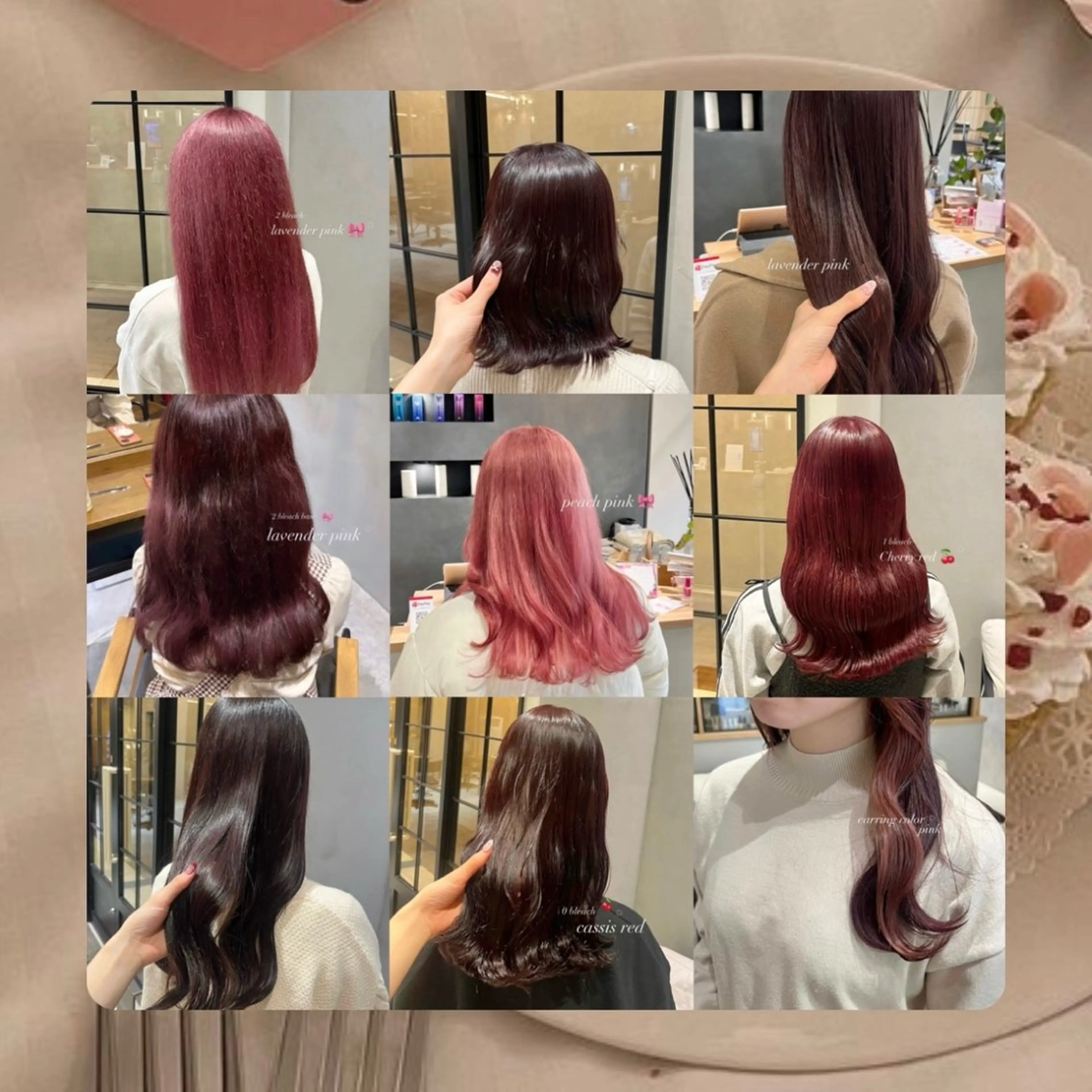 ロング カラー ブリーチ ブリーチなしカラー 𝒎𝒐𝒆🩰 名駅/ヘアメ/暖色♡のヘアスタイル