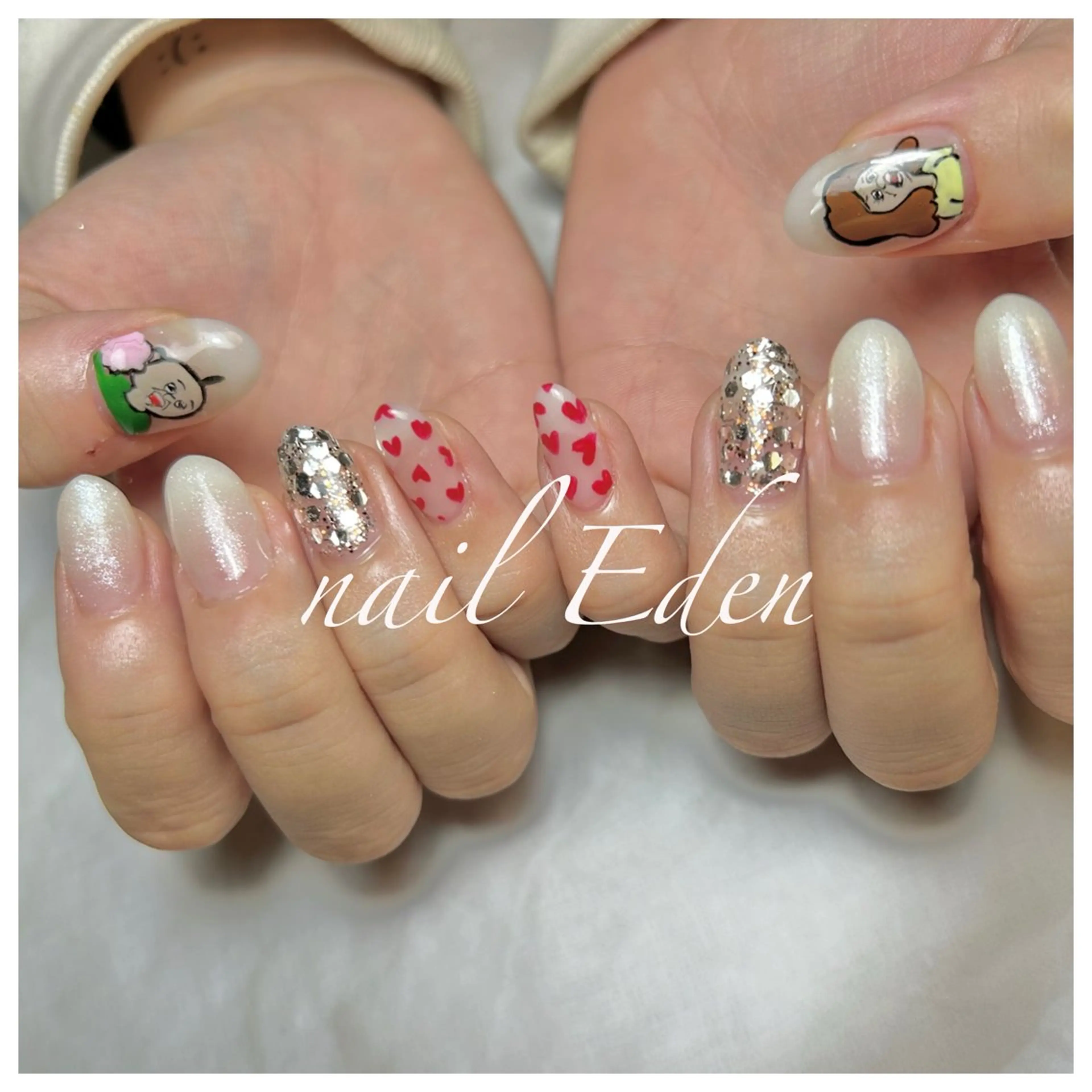 ネイル 持ち込み Eden ♾️のネイルデザイン