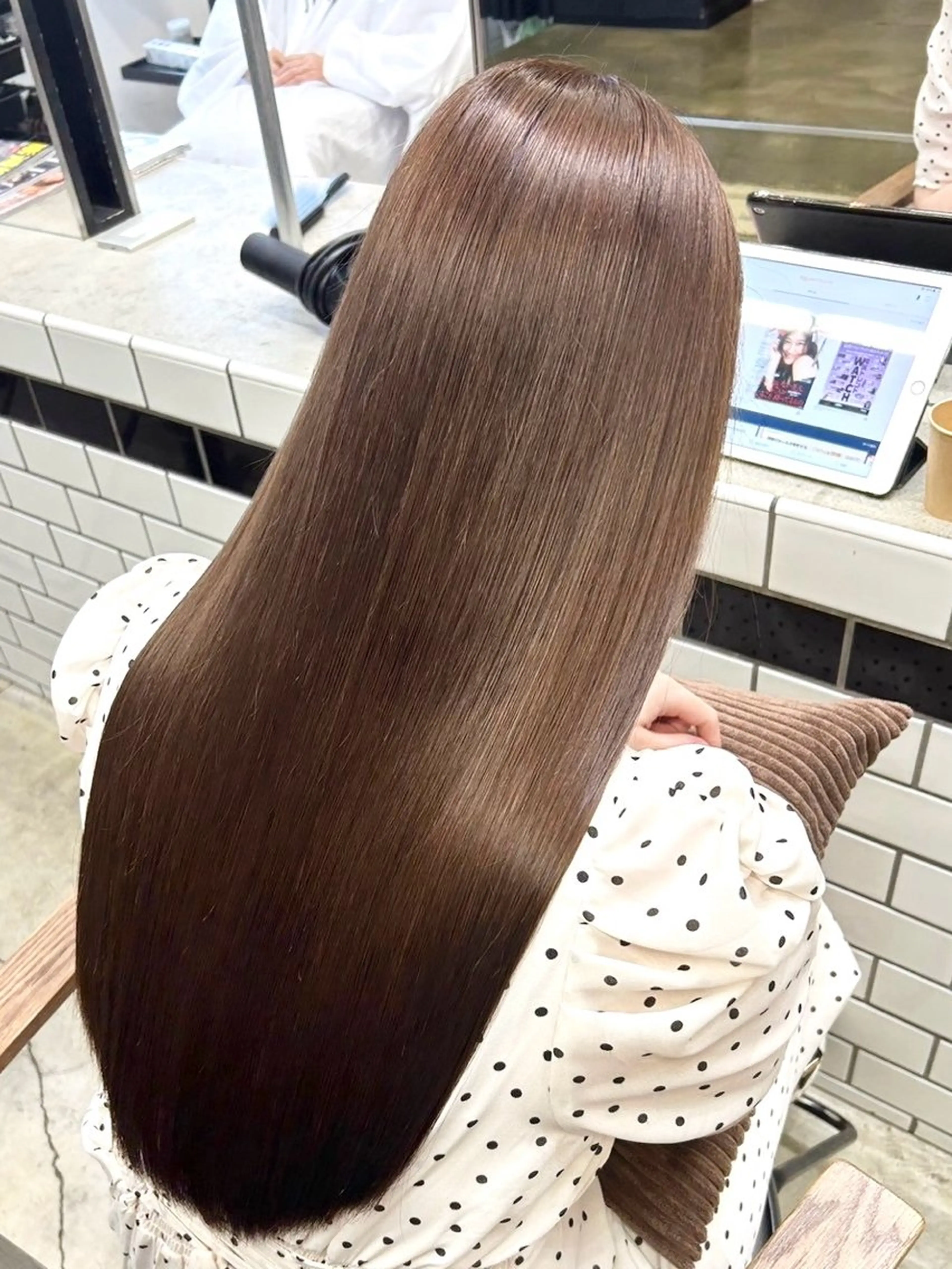 ロング カラー 菊地 悠汰のヘアスタイル