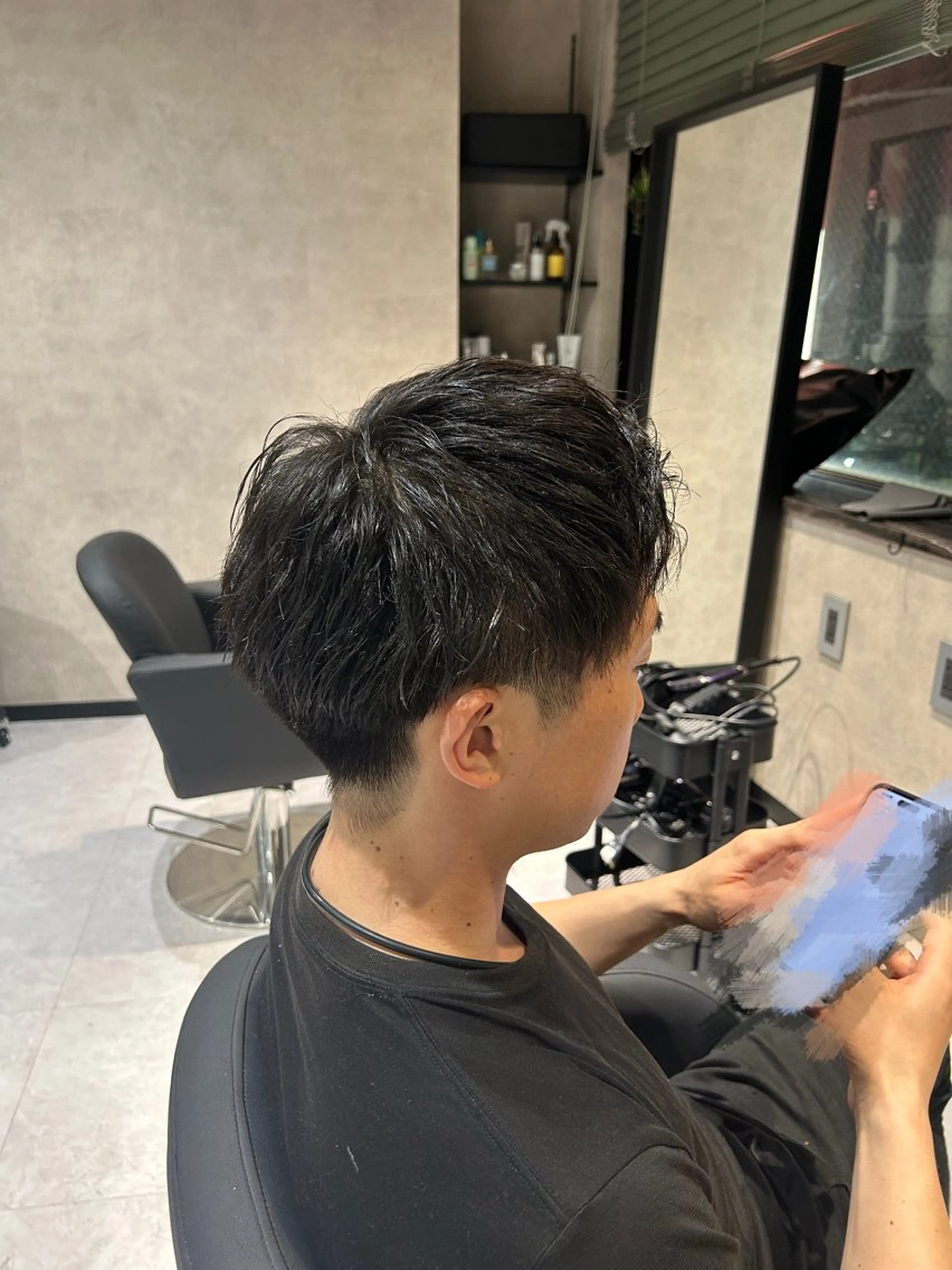 ショート メンズ アップバング メンズショート 刈り上げ ショートヘア 《.Xian》リク /透明感/メンズのヘアスタイル