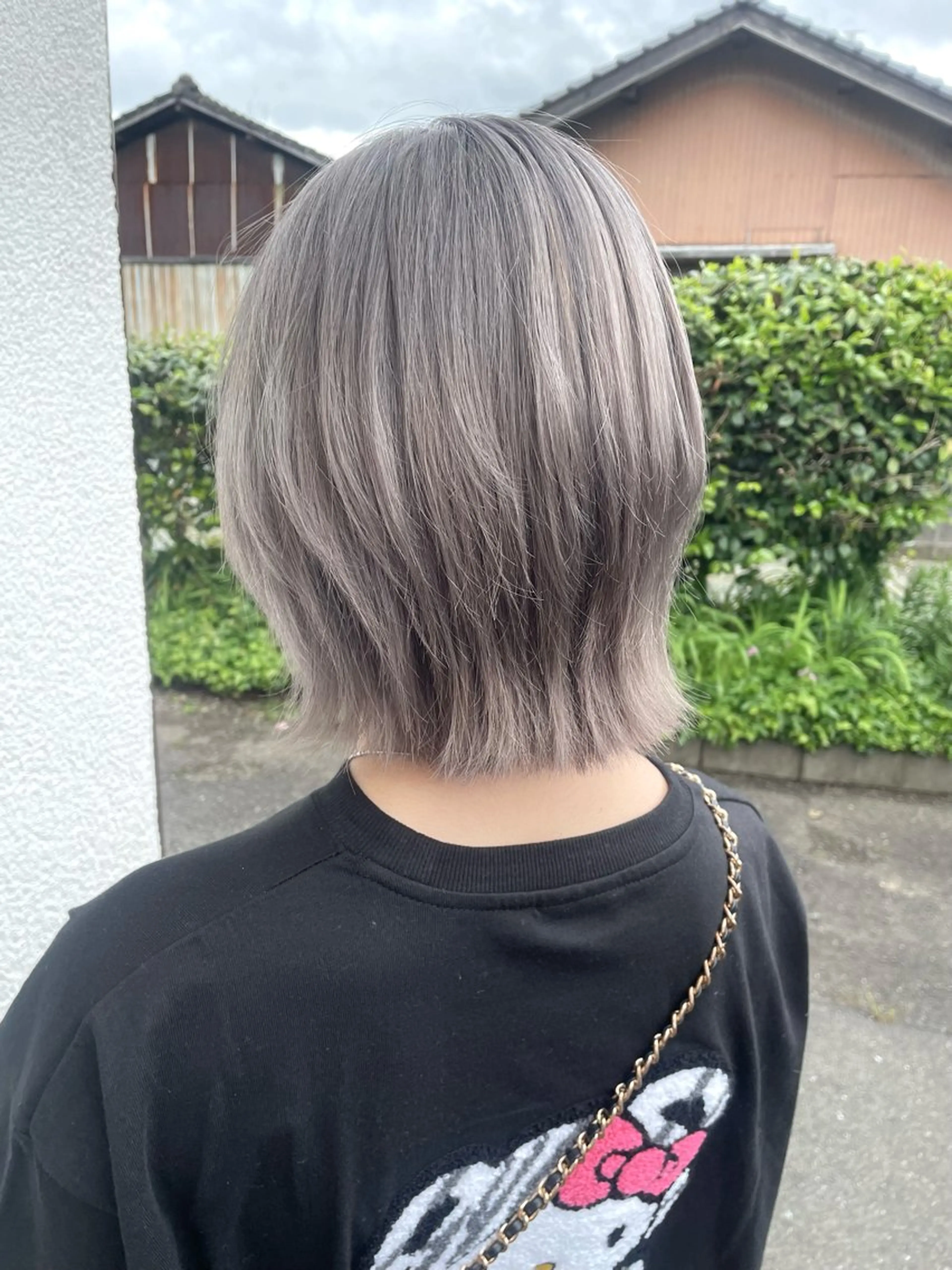 カラー カット 菊池 栄里奈のヘアスタイル