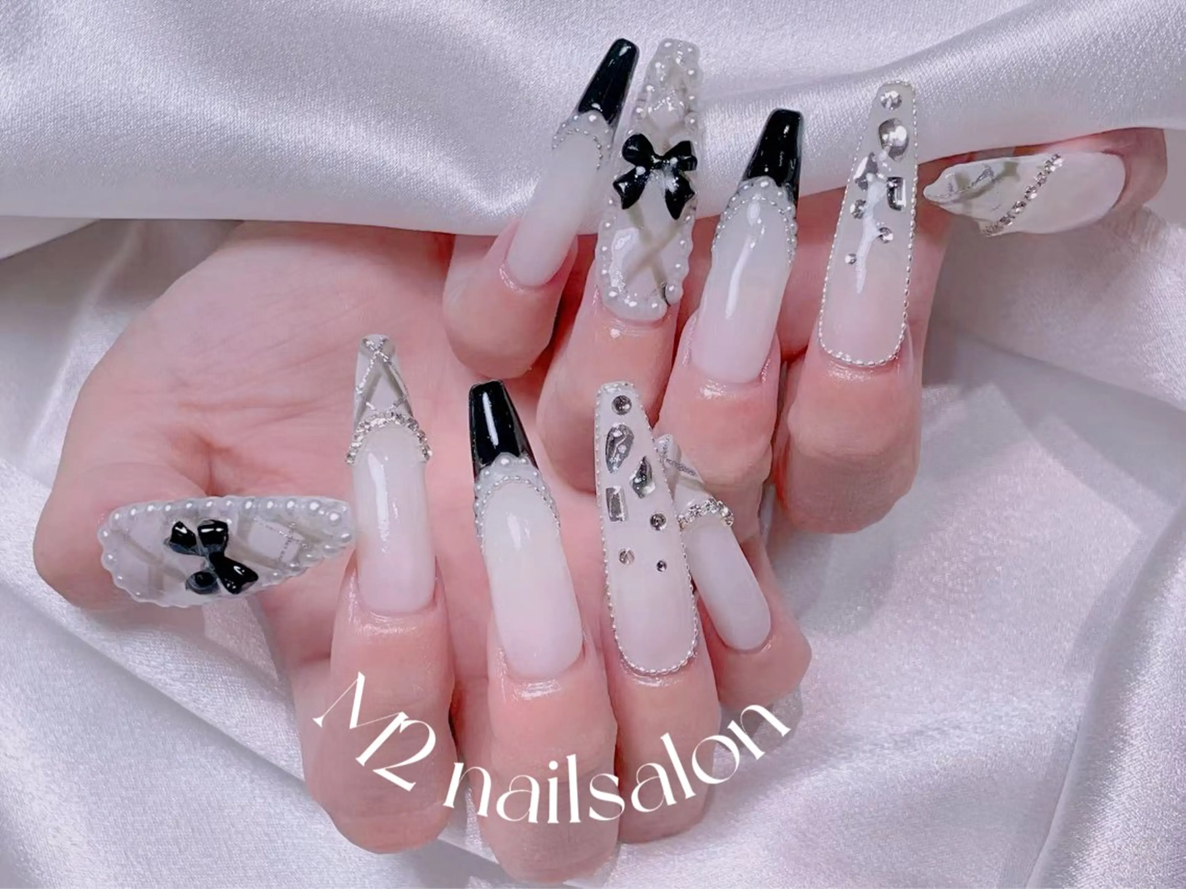 ネイル ハンドネイル 長さだし専門店 M2 rikaのネイルデザイン