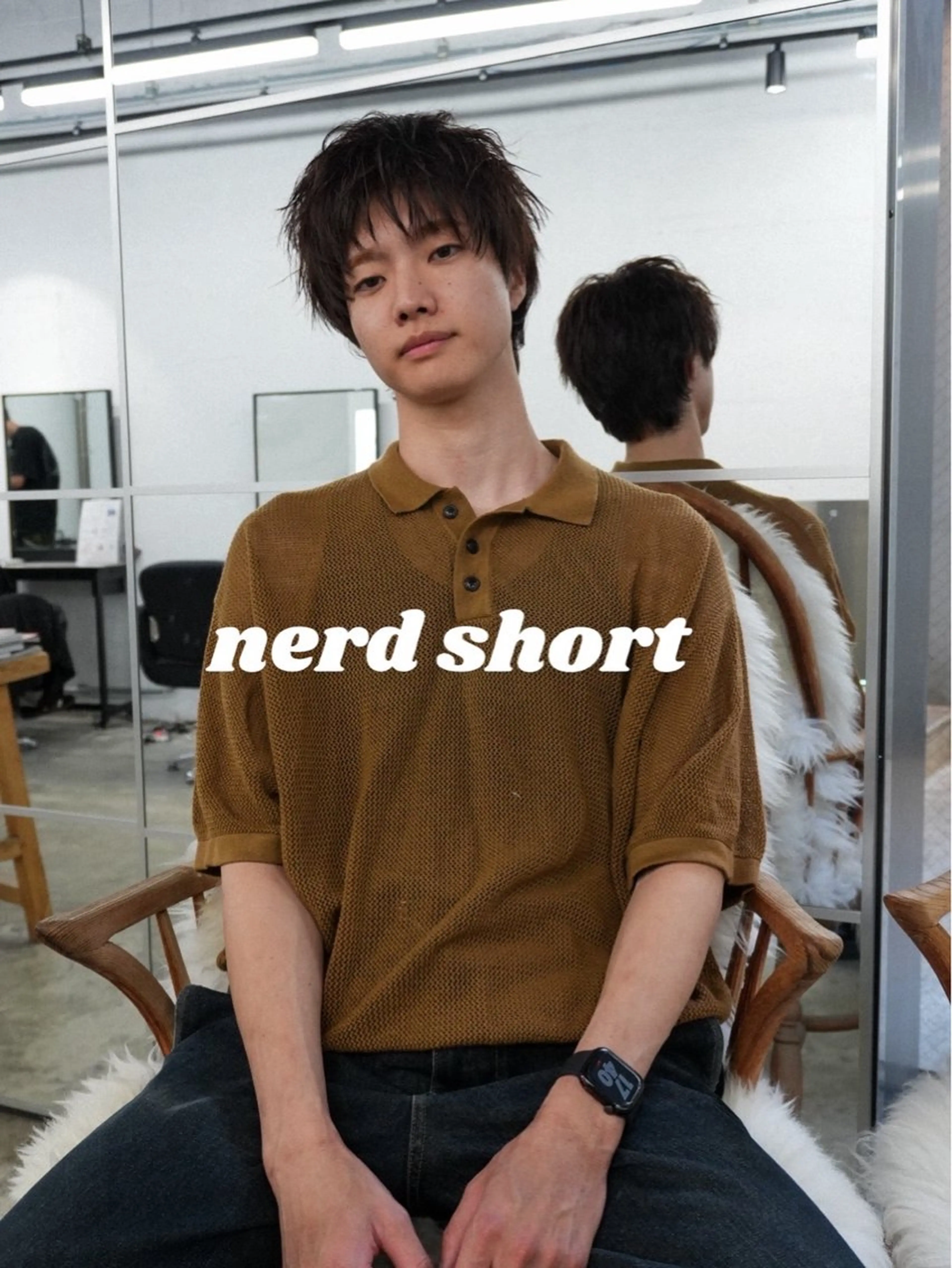 メンズ キタダ ヒロキのヘアスタイル