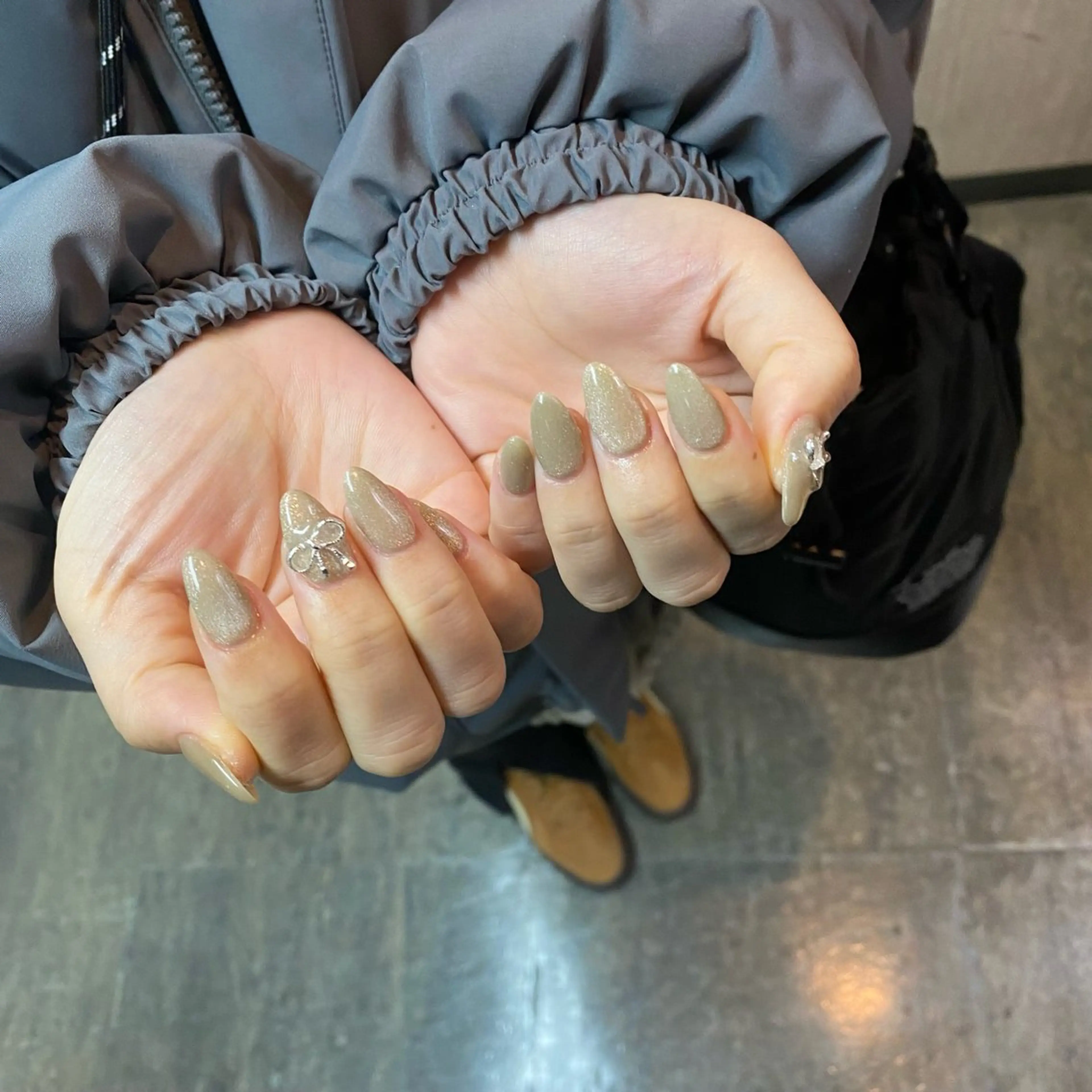 ネイル マグネットネイル SAKURA 中島のネイルデザイン