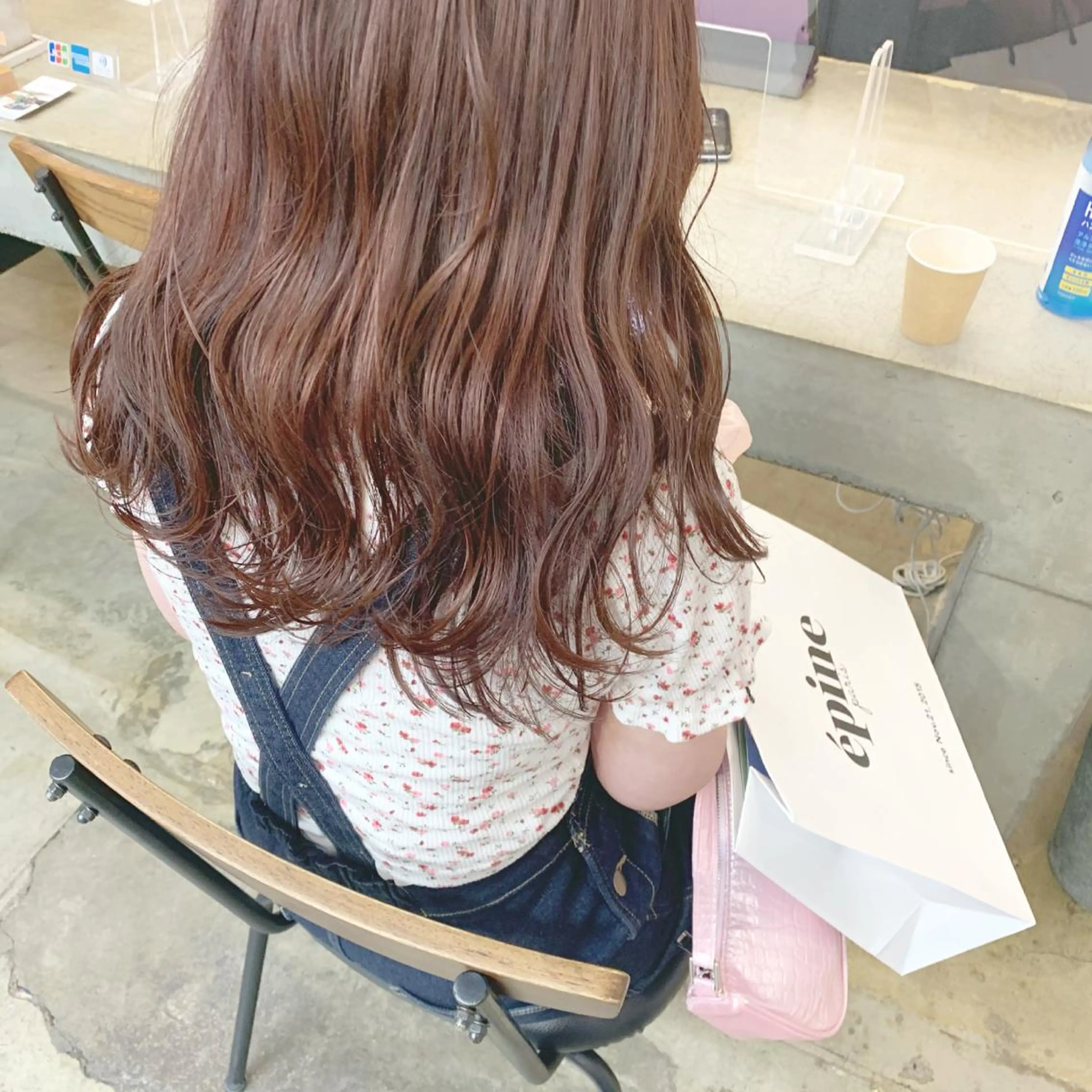 ロング カラー ヘアアレンジ 🎀暖色カラー🎀 ♡yurika♡のヘアスタイル