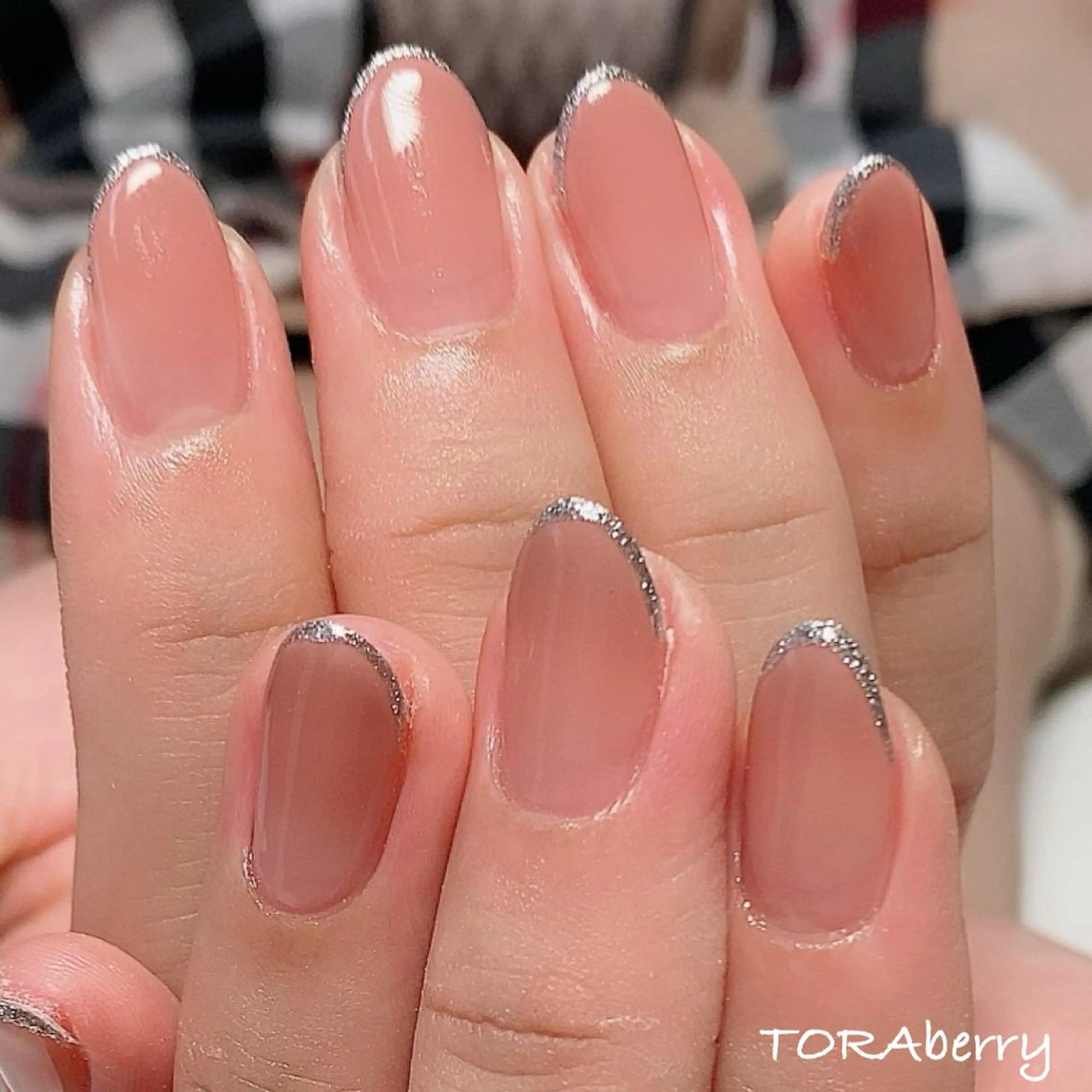 ネイル ラメ(グリッター) ハンドネイル ネイリスト なつみのネイルデザイン