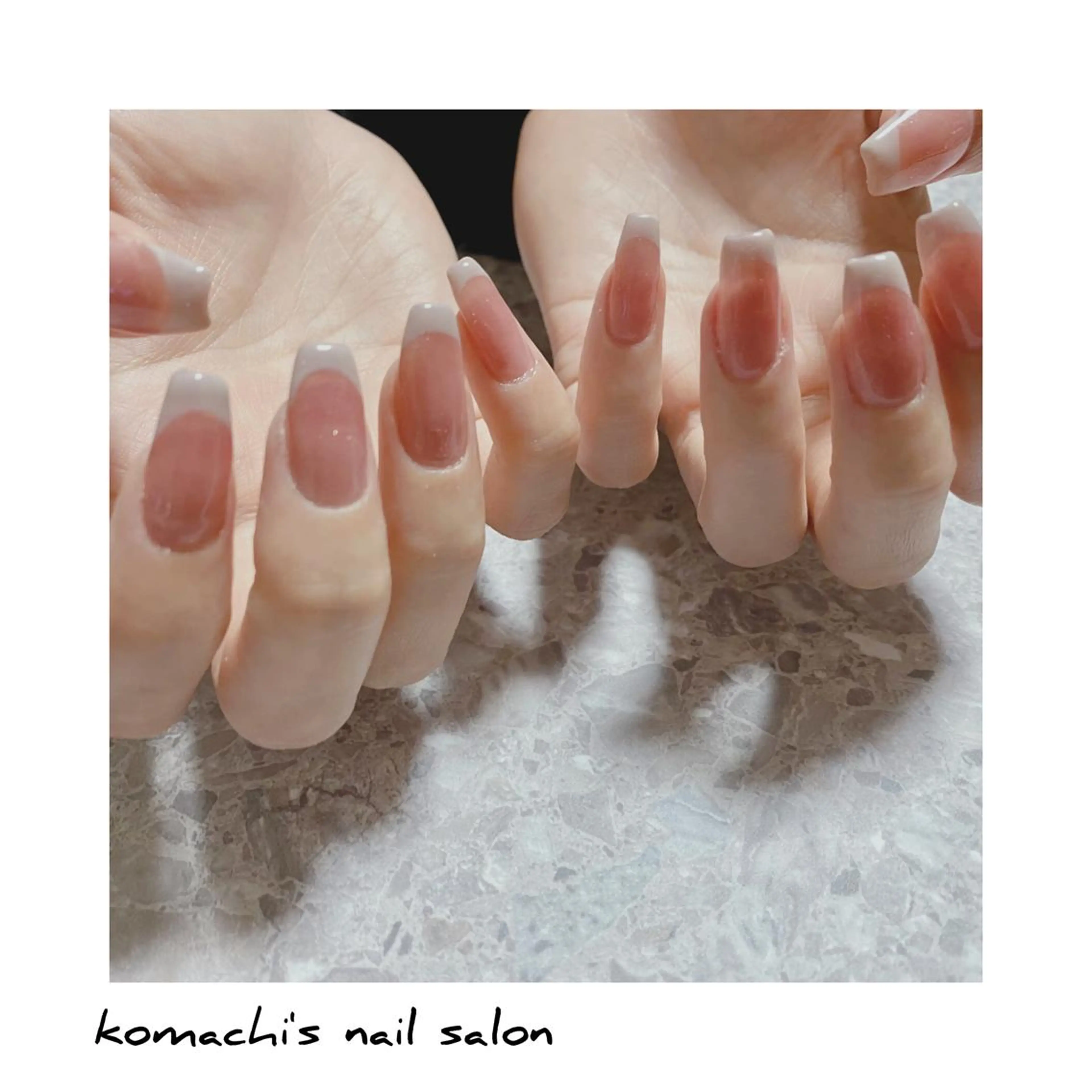 ネイル フレンチネイル ハンドネイル akita kazumiのネイルデザイン