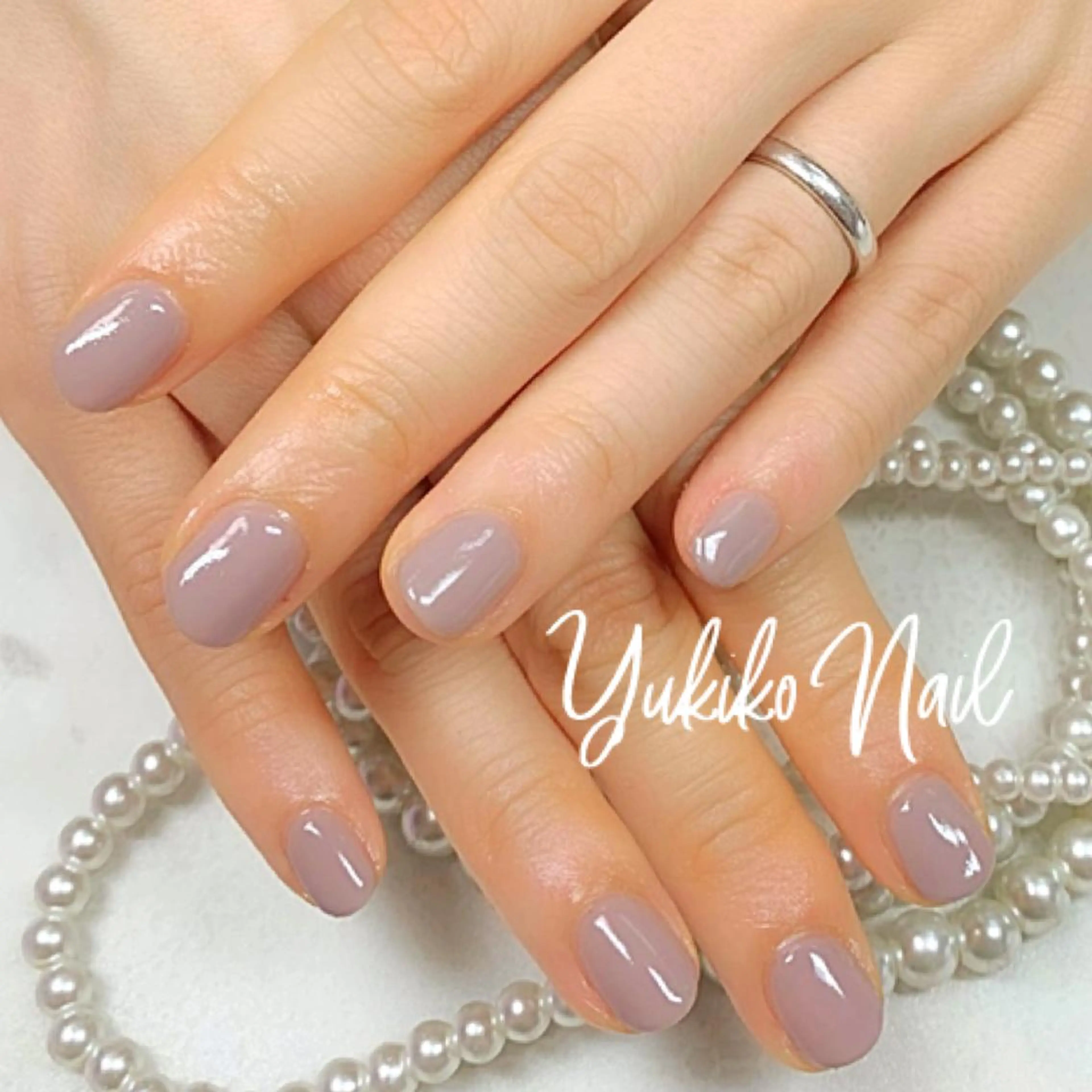 ネイル ワンカラーネイル ハンドネイル ユキコ ネイルのネイルデザイン