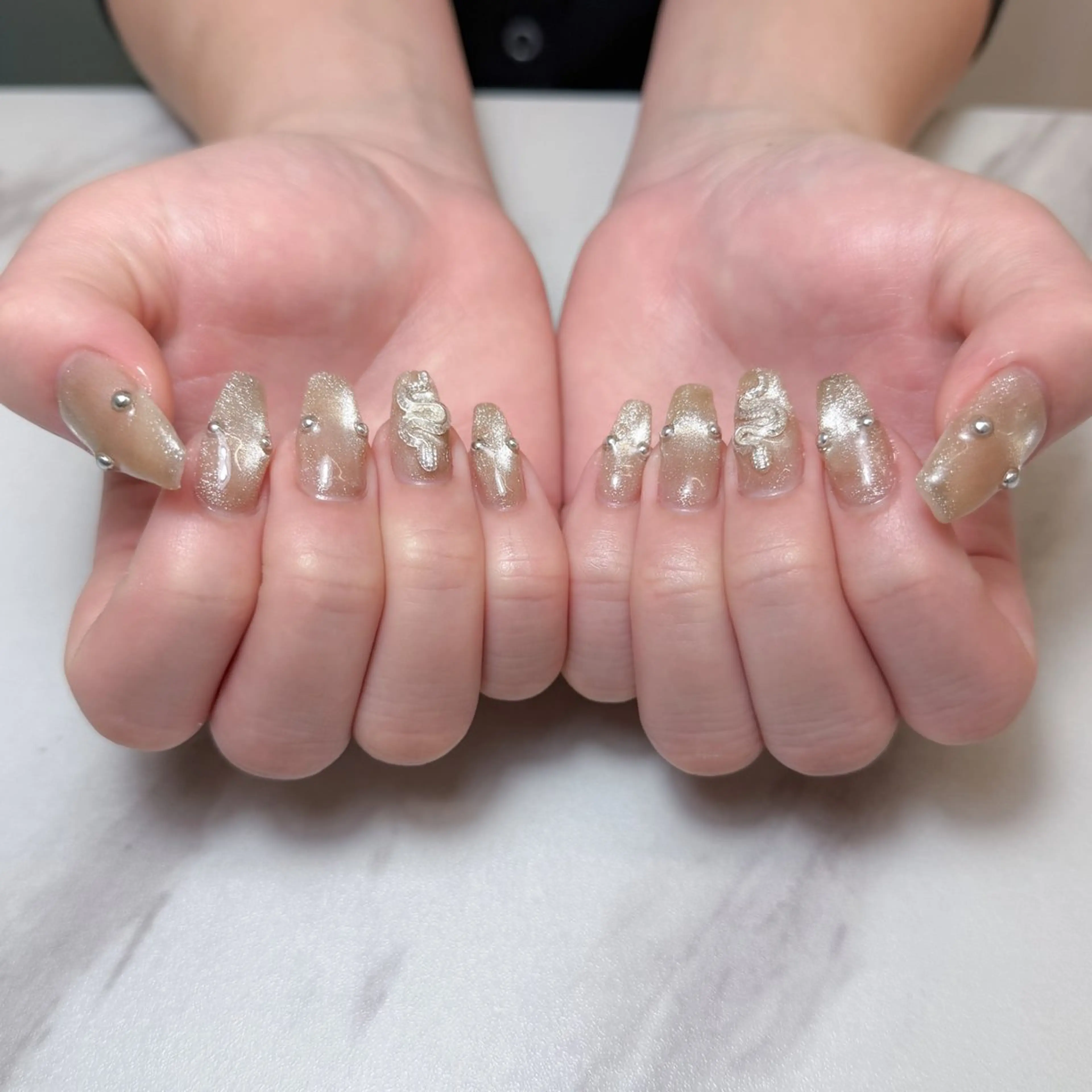 ネイル ハンドネイル ユカ‎𖤐nail 堺筋本町/心斎橋のネイルデザイン