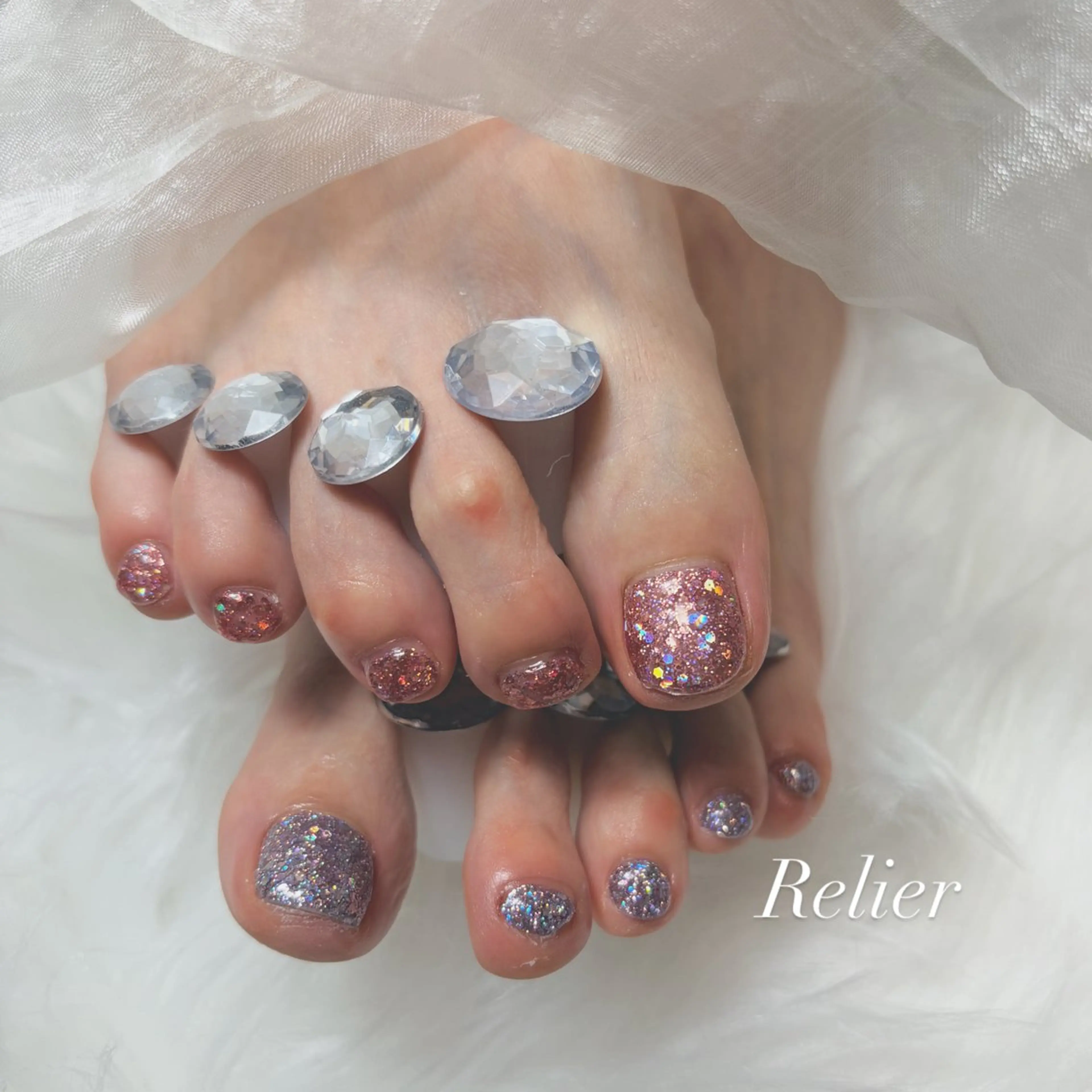 ネイル フットネイル Relier Airiのネイルデザイン