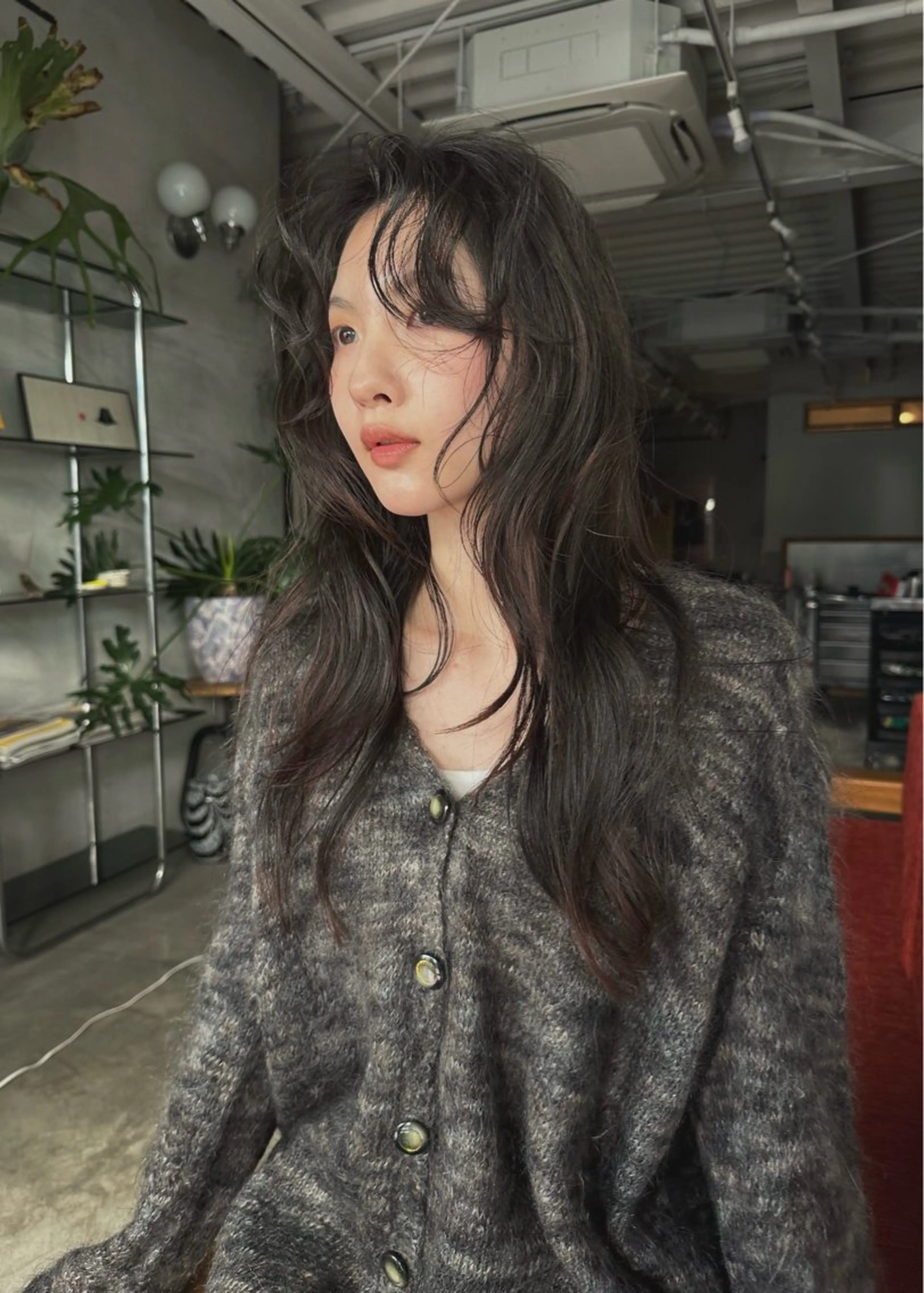 ロング カット ナガミ ショウのヘアスタイル