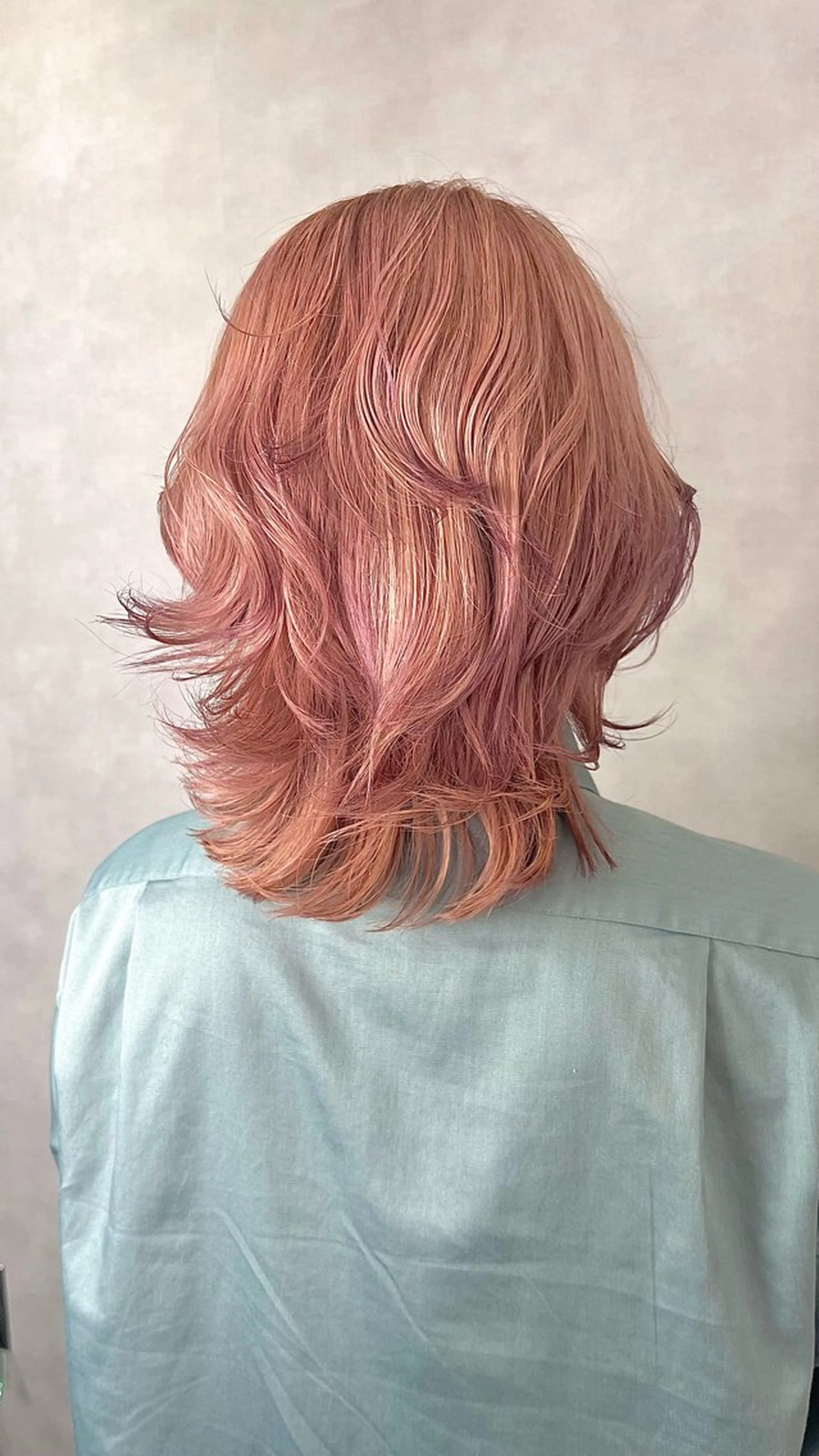 ミディアム カラー ヘアカラー トリートメント ブリーチ/髪質改善 Norikaのヘアスタイル