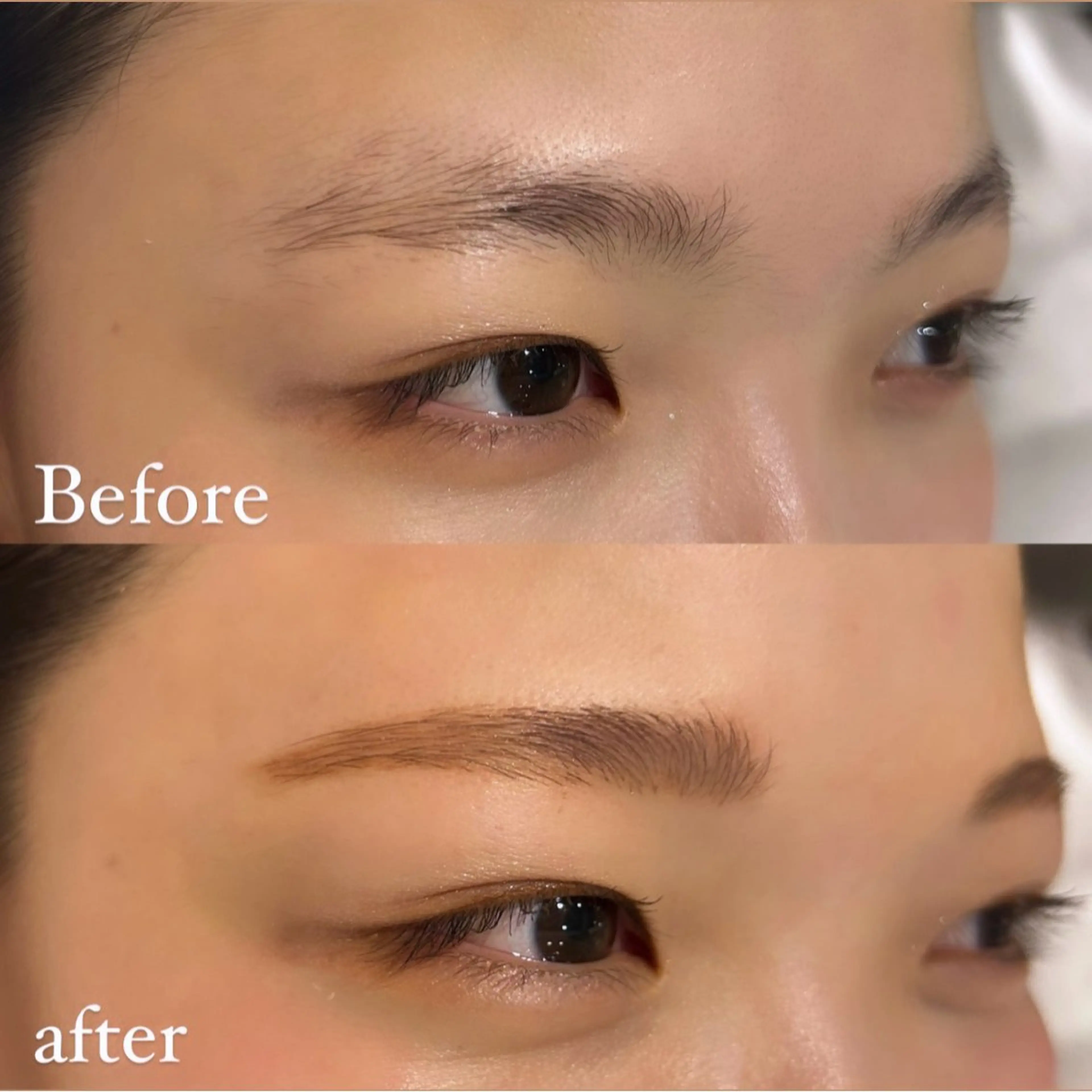 アイブロウ 似合わせカット 奥村陽花のヘアスタイル