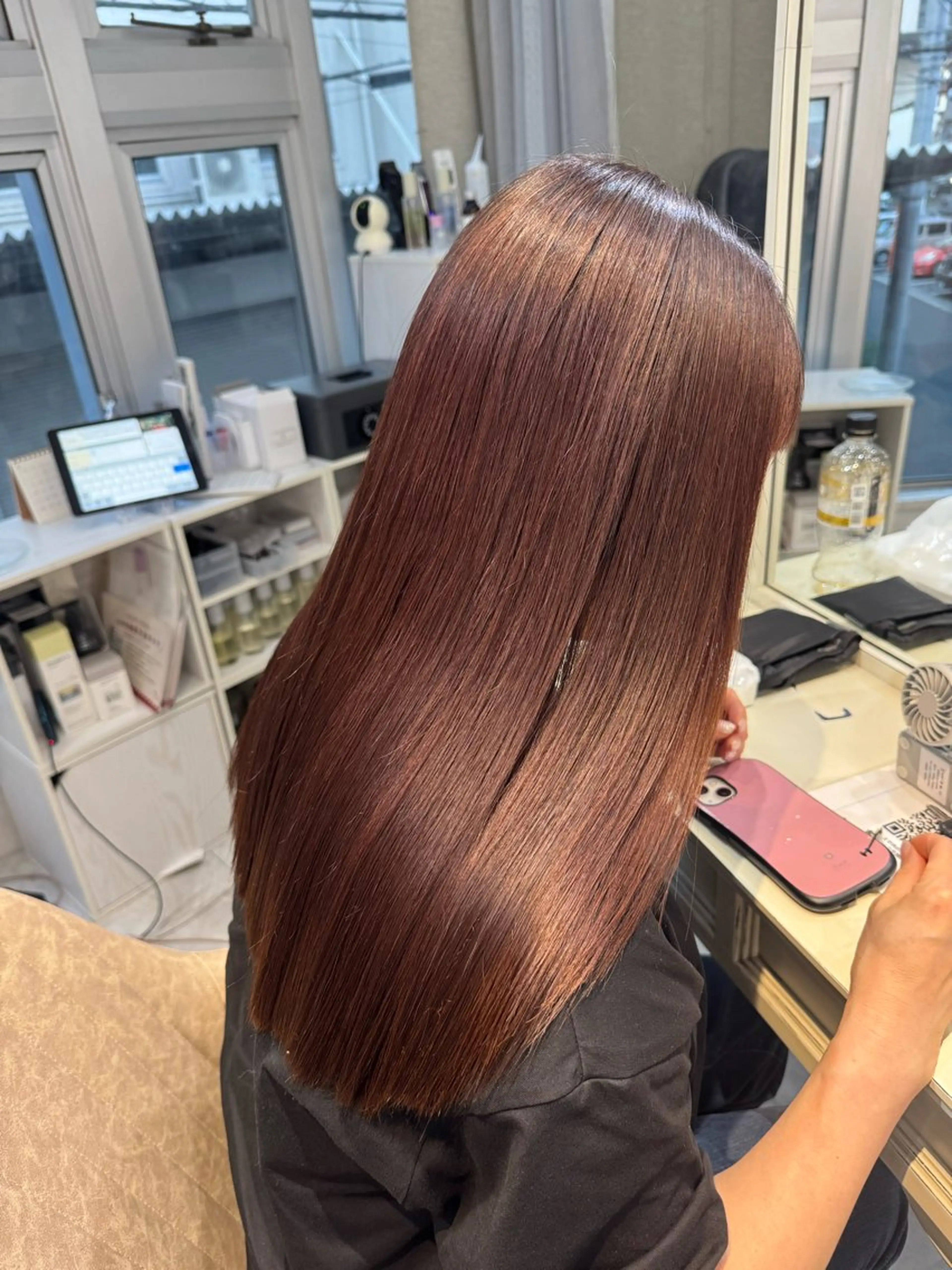 ロング 酸性ストレート カット 縮毛矯正 トリートメント 3日空きあり 🌟misatoのヘアスタイル