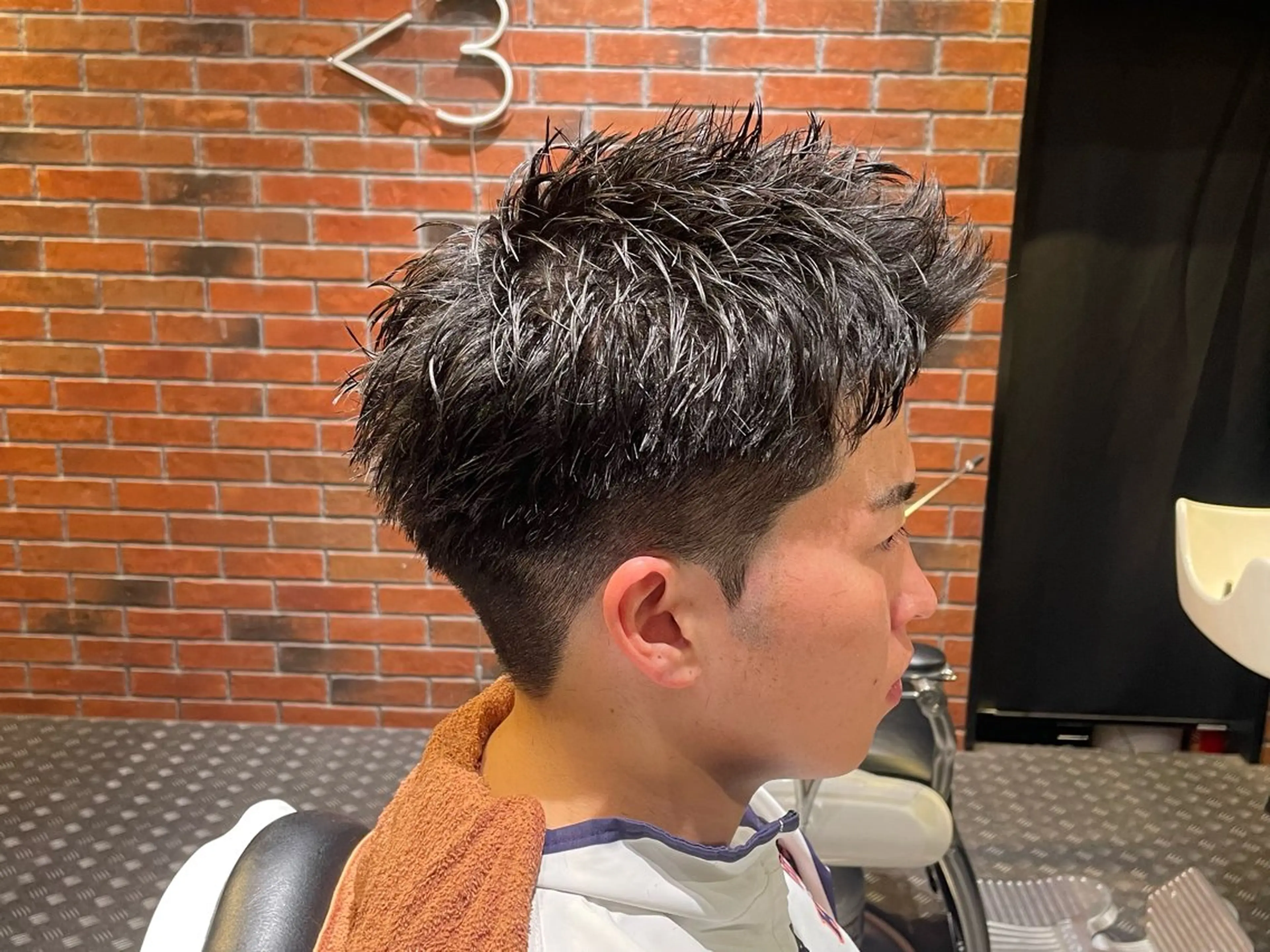 ショート メンズ スパイキーショート 刈り上げ ショートヘア 森長 マコトのヘアスタイル