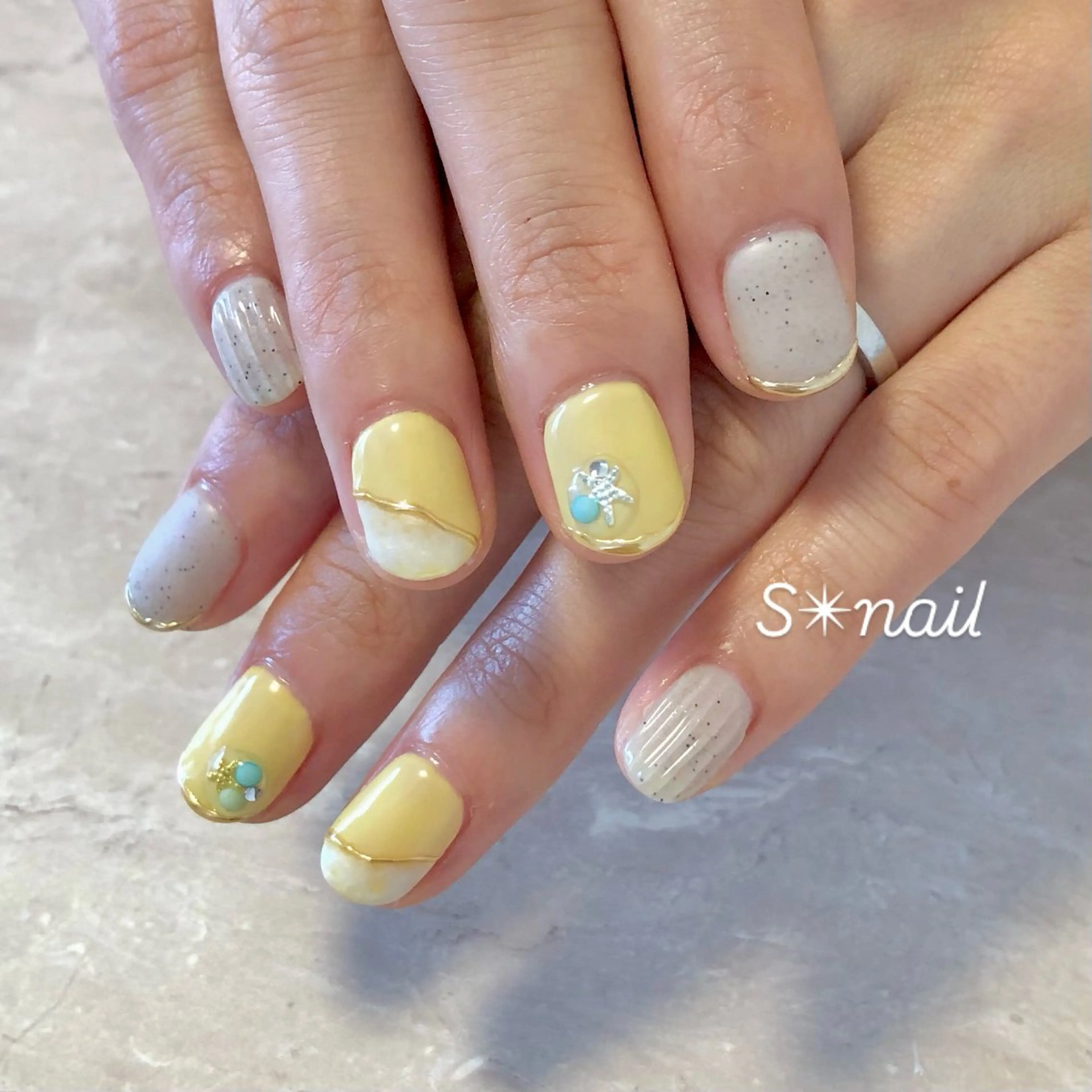 ネイル 夏ネイル S nailのネイルデザイン