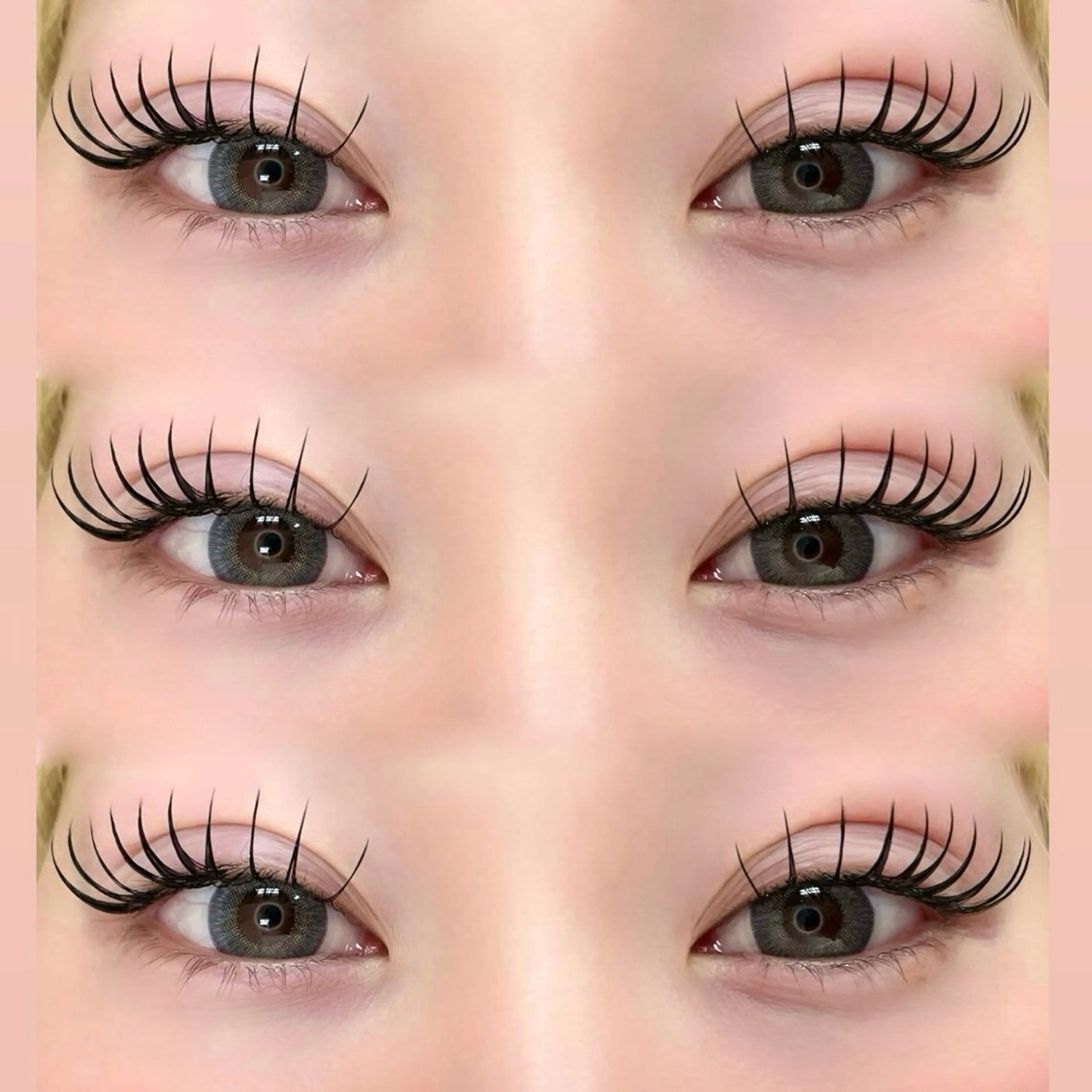 マツエク・マツパ フラットラッシュ momoka ☆のマツエク・マツパデザイン