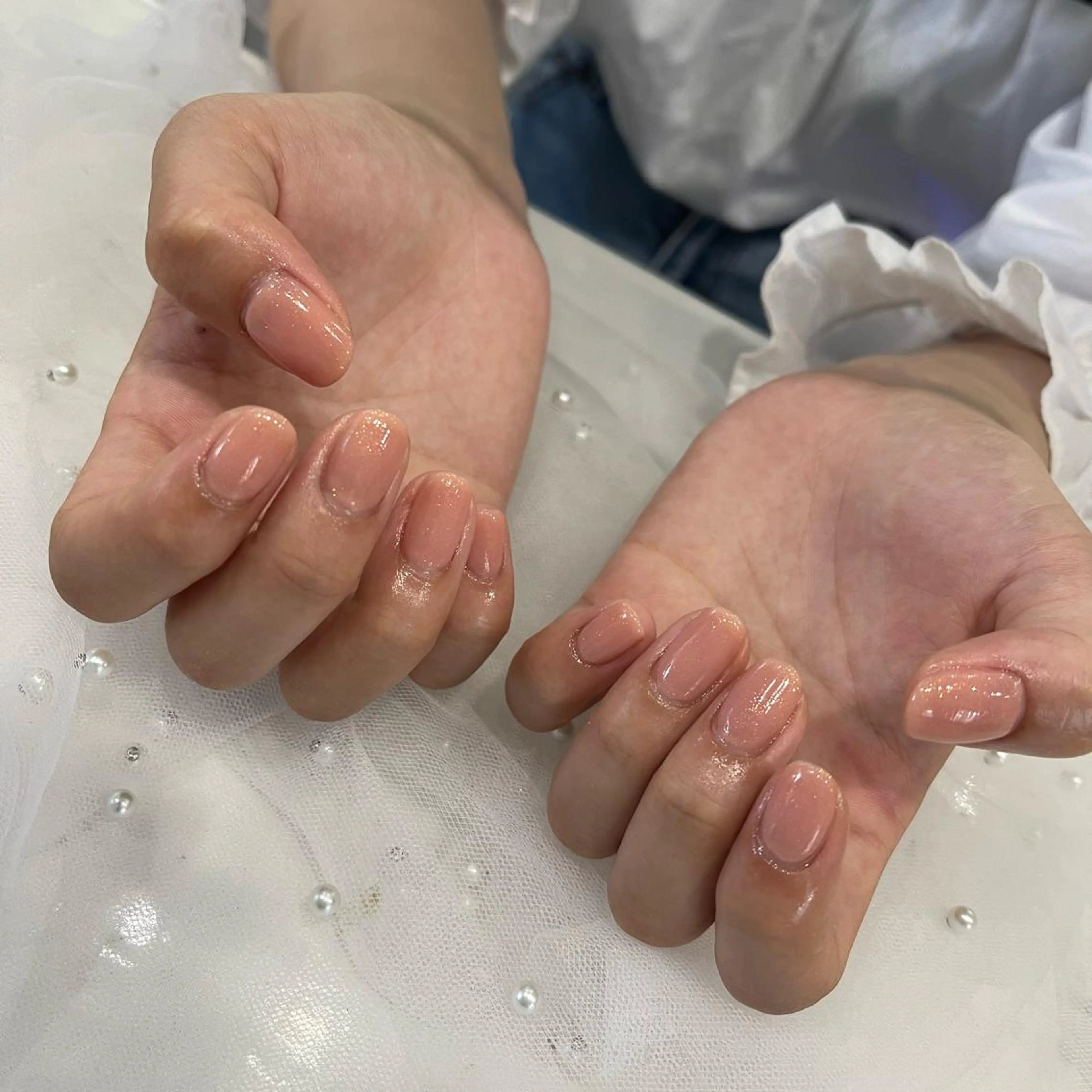 ネイル ワンカラーネイル Wish Nail 恒川のネイルデザイン