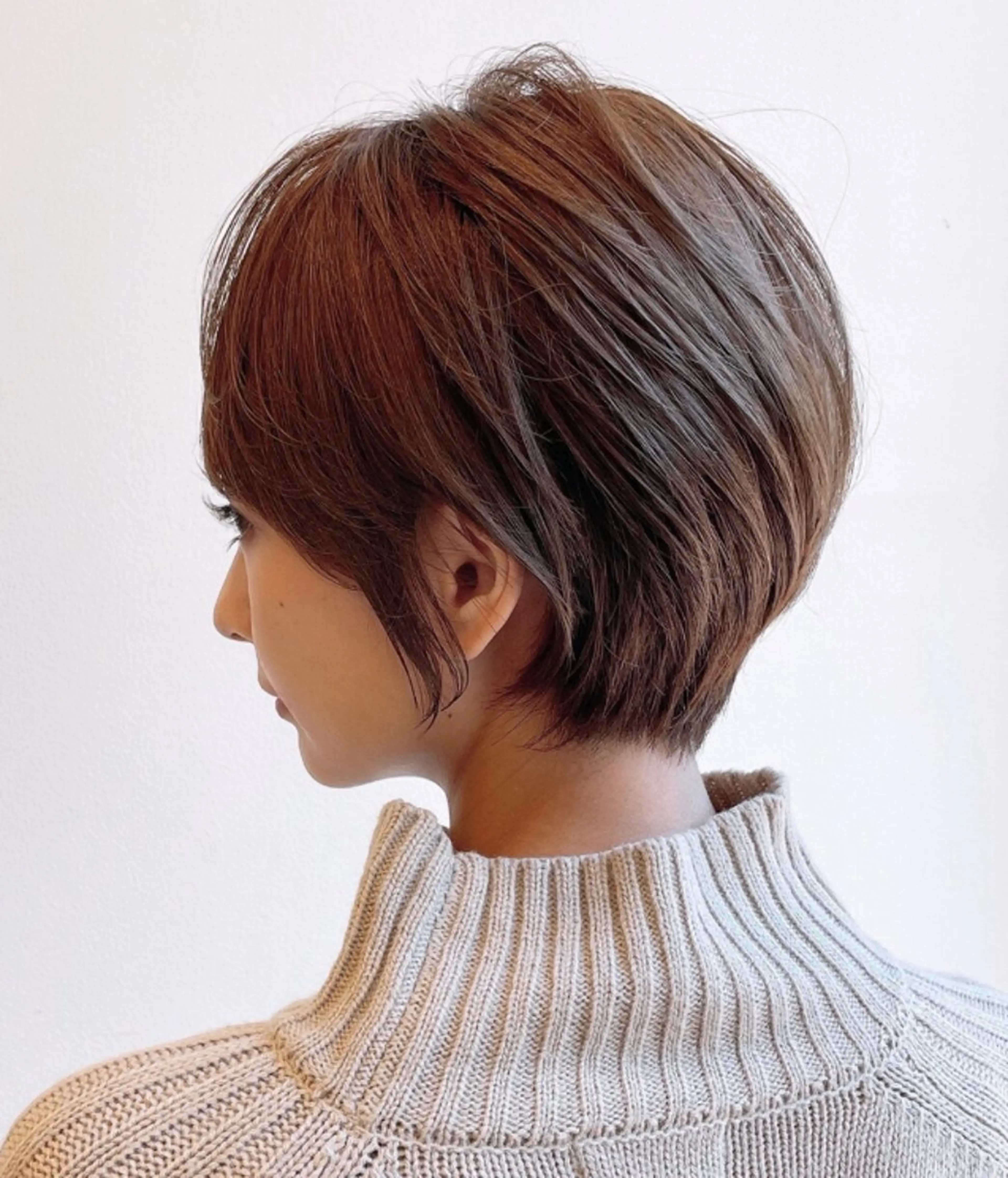 ショート OASIS AVEDA 立川所属・ストレート/カラー ゆづきのヘアスタイル