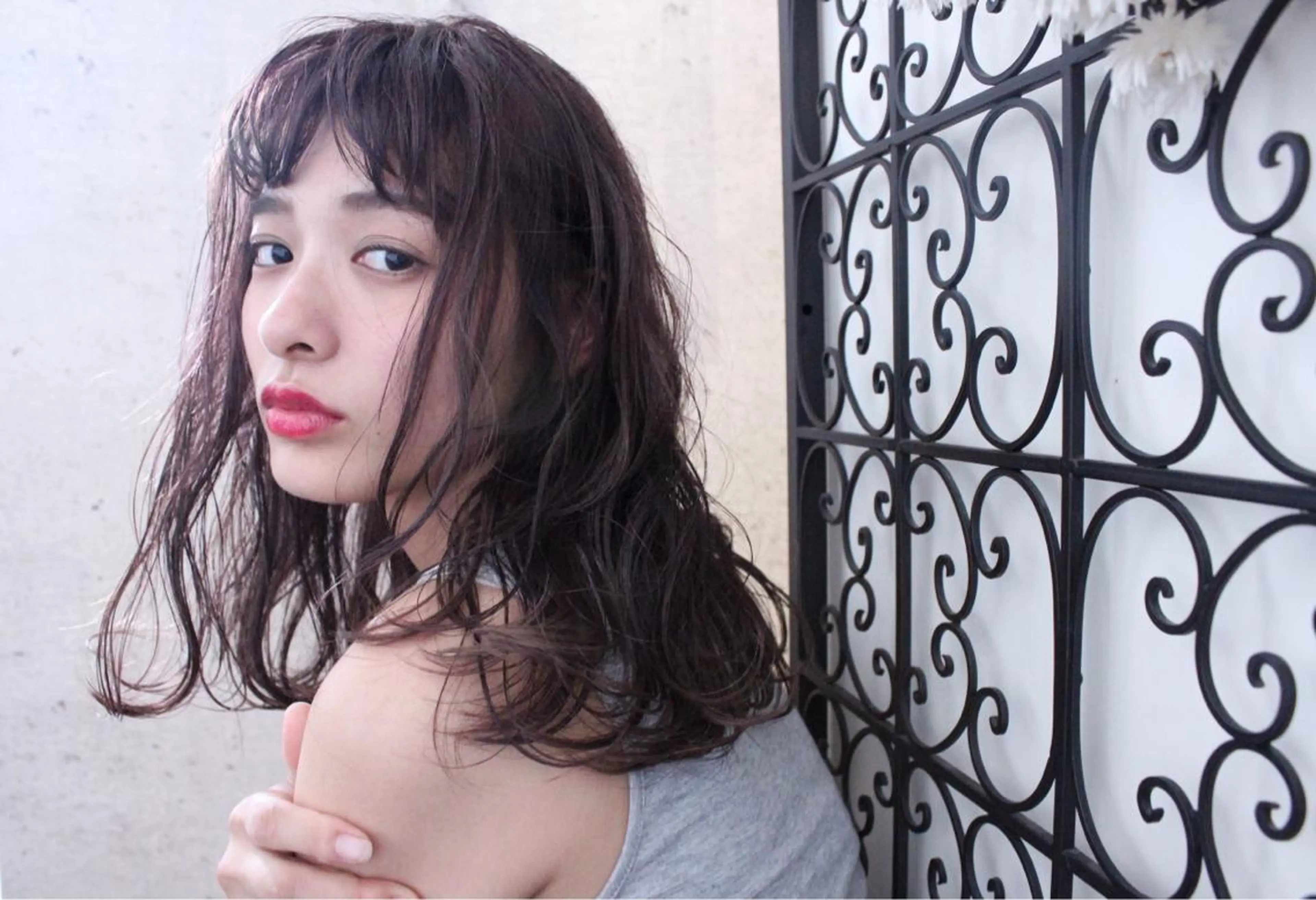 セミロング カラー パーマ ooit 【オーイット】のヘアスタイル