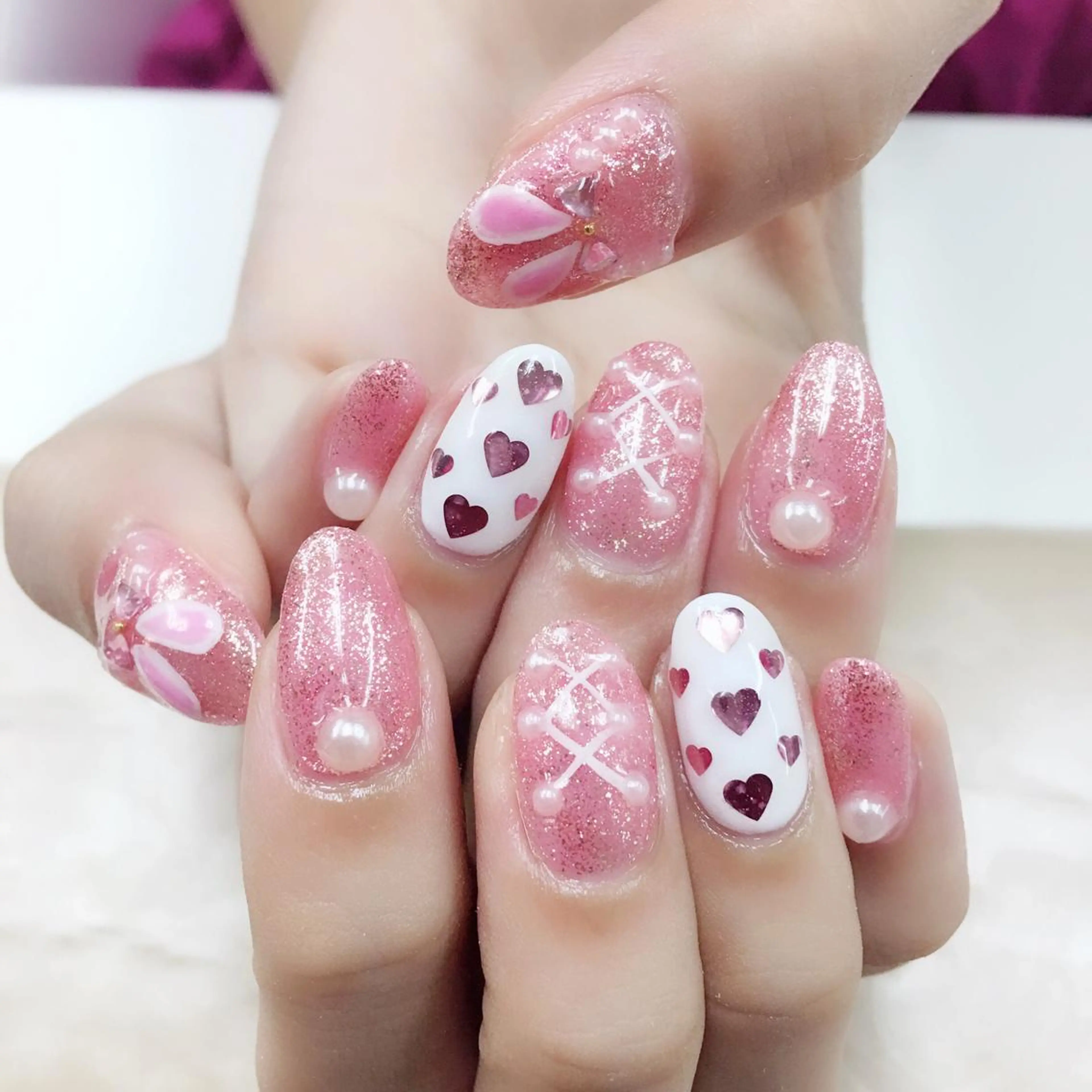 ネイル 💅ネイル✨ プリンセスのネイルデザイン