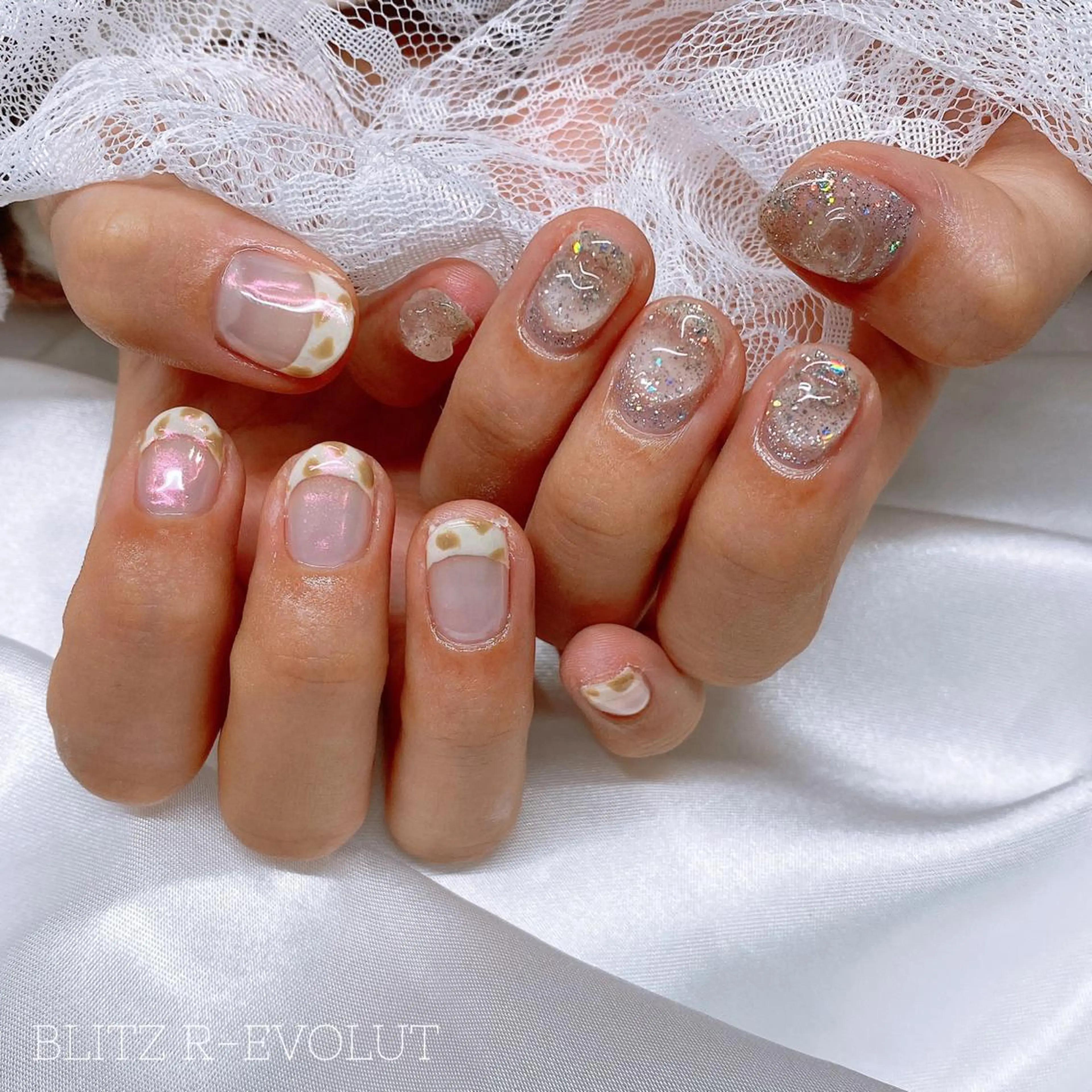 ネイル ☁️BLITZ 🎀笠原雪音🎀のネイルデザイン