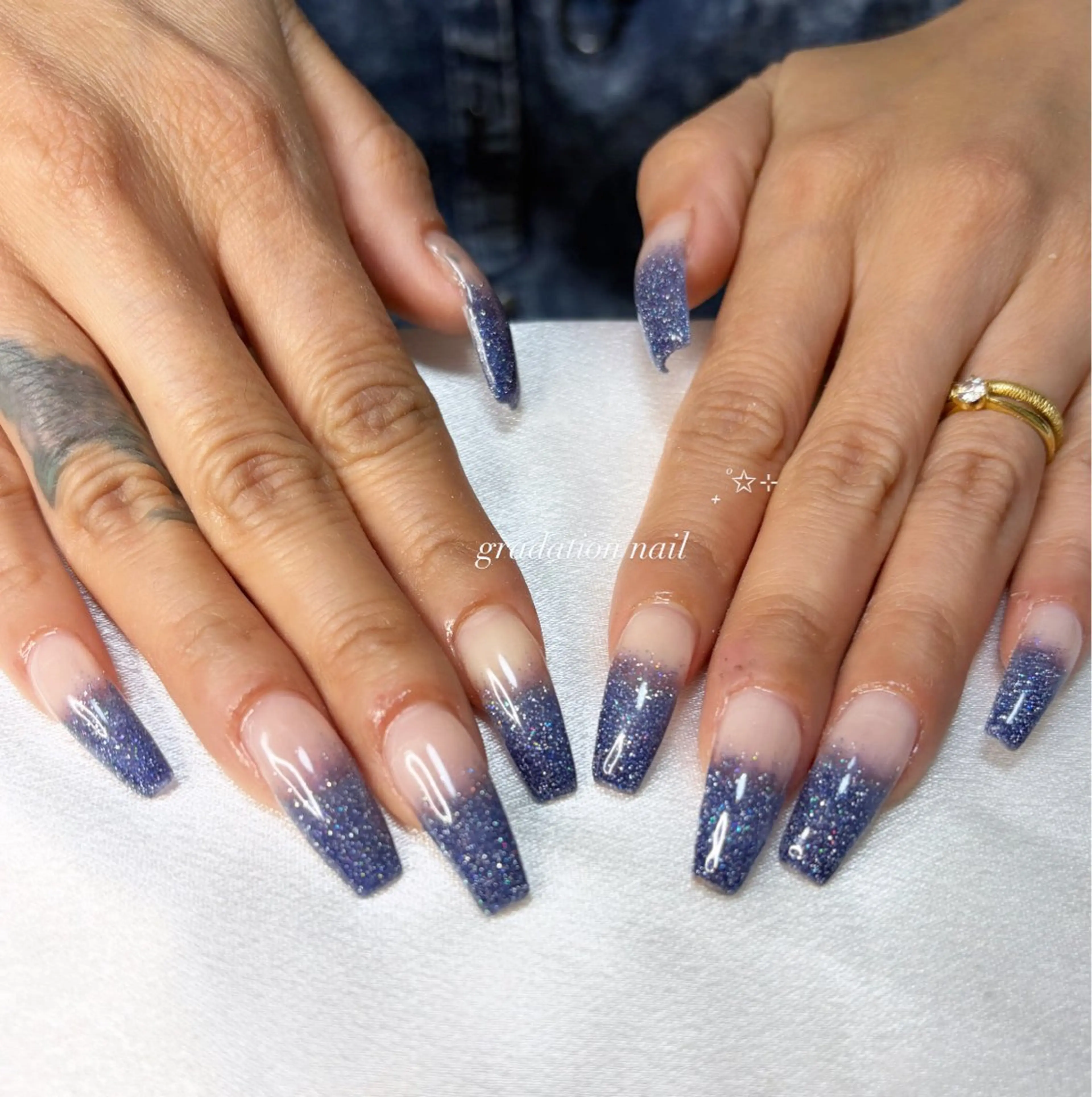 ロング ハンドネイル soin.nail aiのネイルデザイン