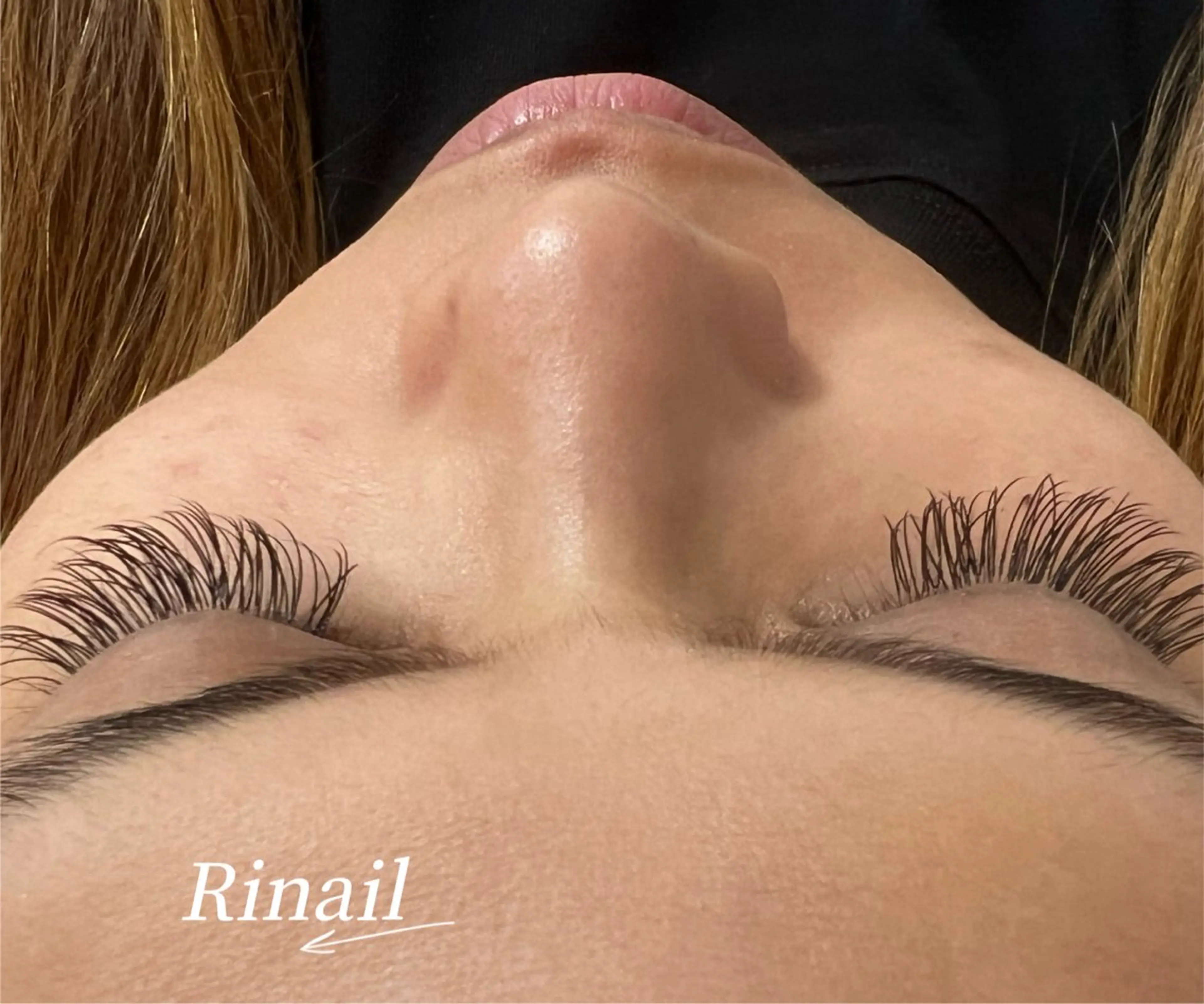 マツエク・マツパ バインドロック フラットラッシュ ナチュラル パリジェンヌラッシュリフト まつげパーマ YK Rinのネイルデザイン