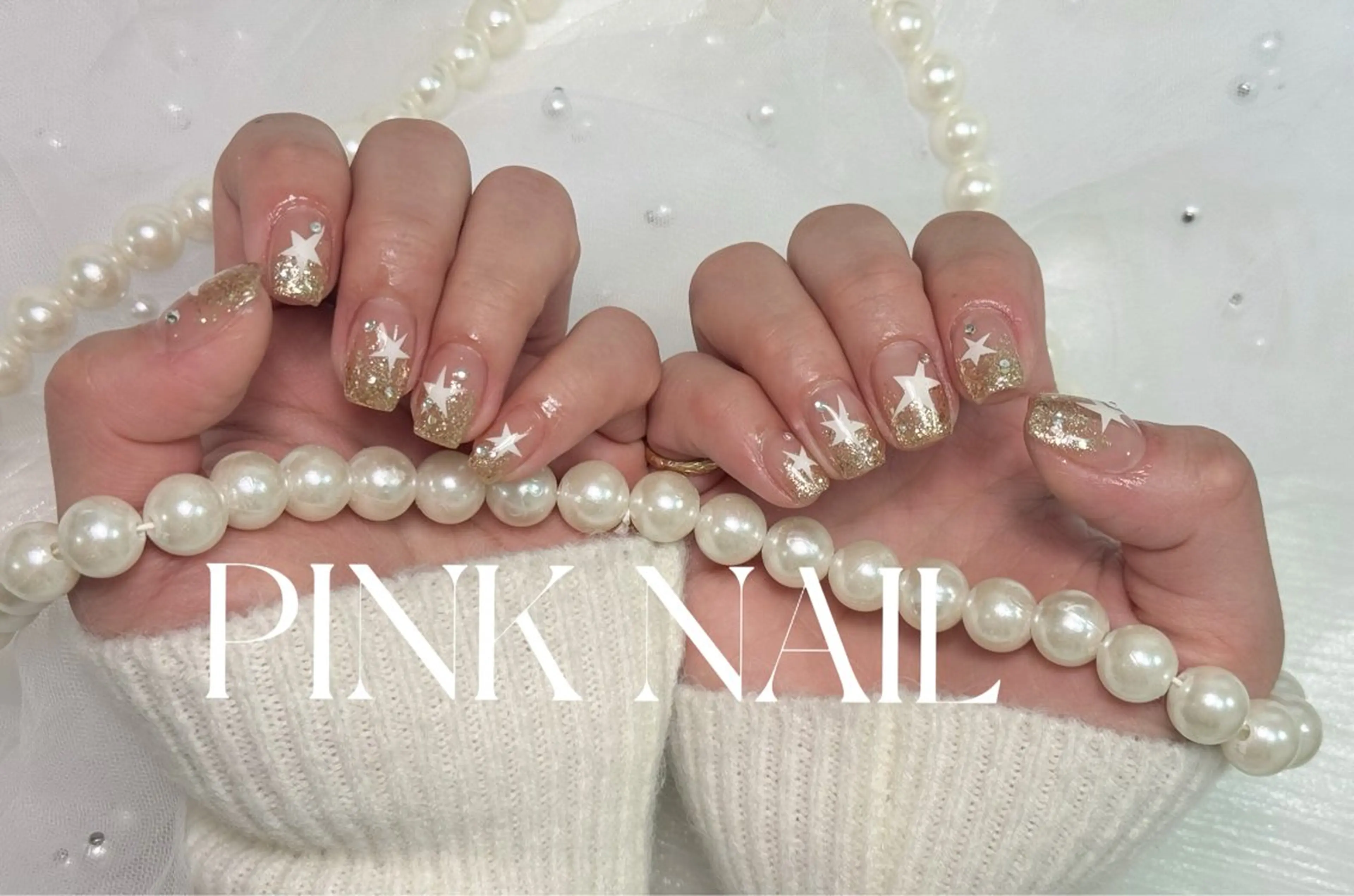 ネイル ハンドネイル pink nailのその他イメージ