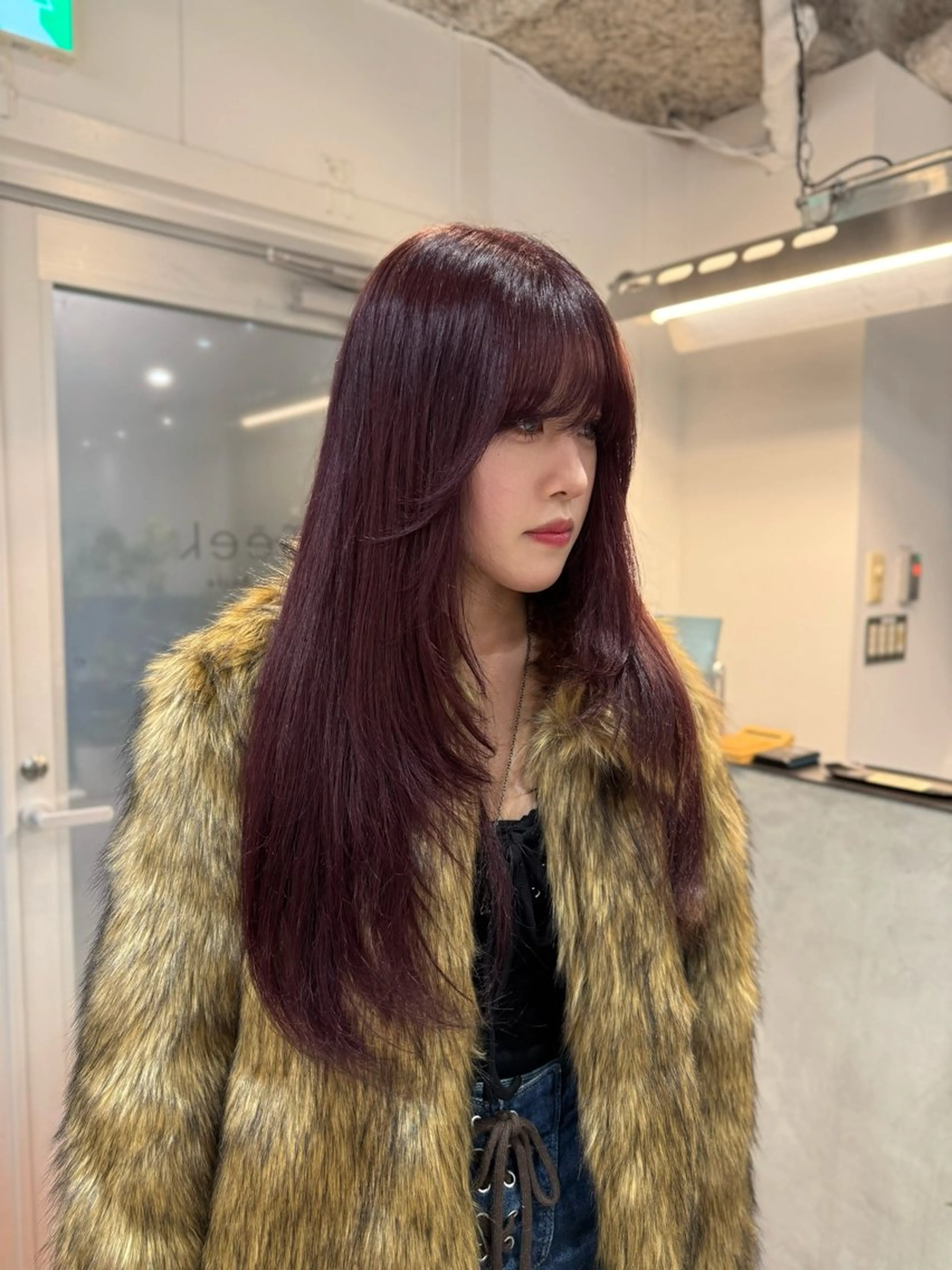 ショート カラー カシス ハイレイヤー レイヤーカット 🌷KARIN/ メンズ、ショート🍃のヘアスタイル