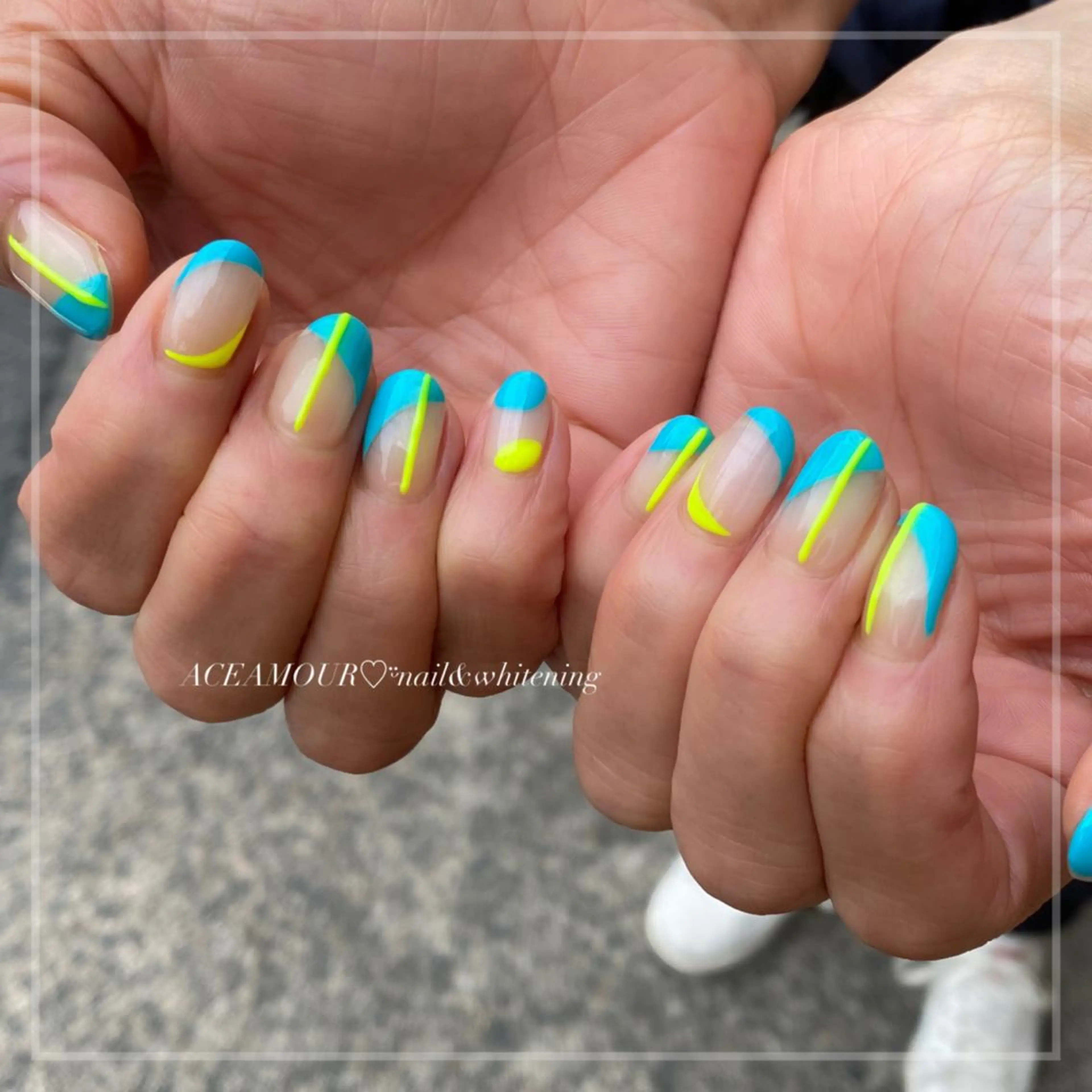 ネイル ネイル/耳つぼ /新ホワイトニングのネイルデザイン